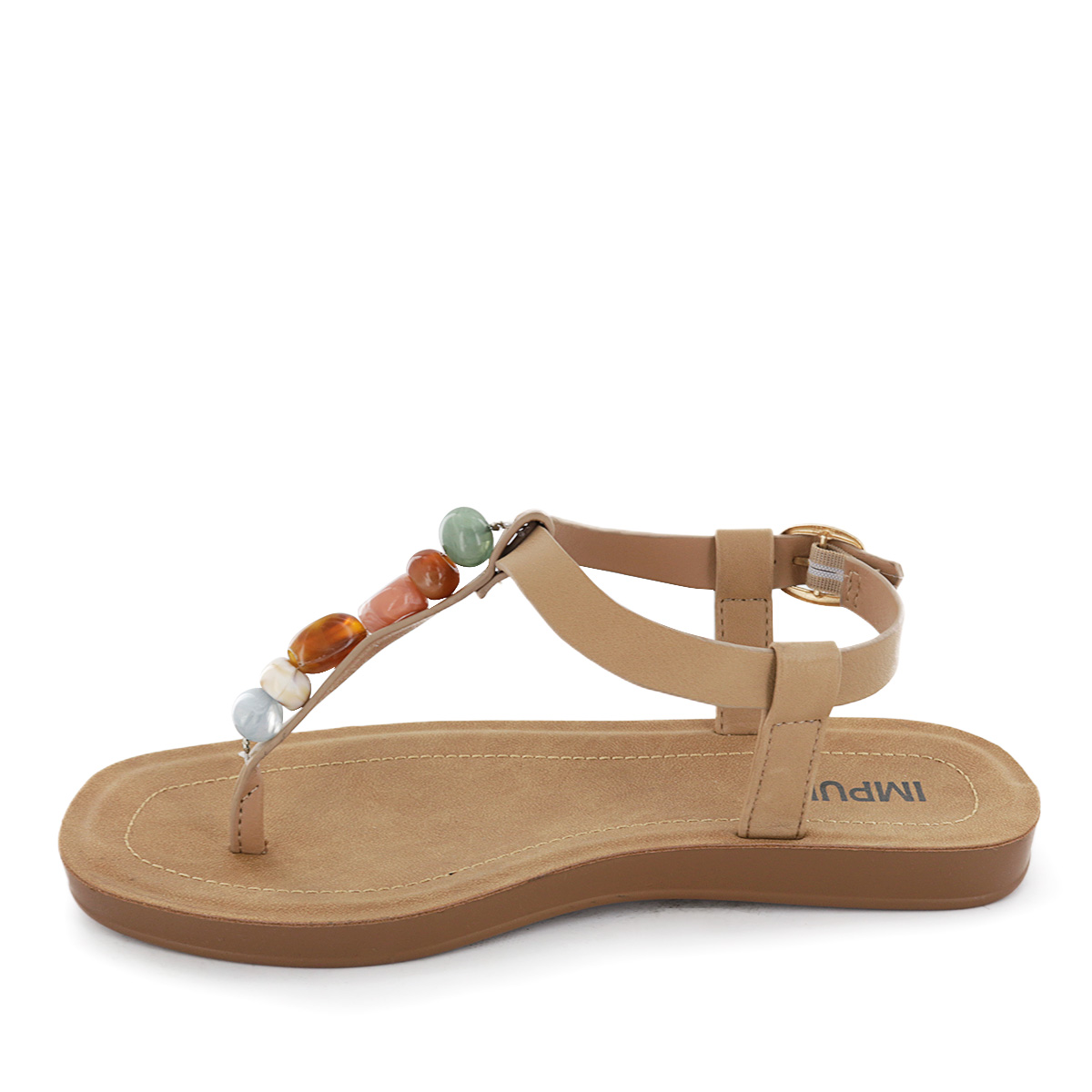 SANDALIAS MUJER BASHA01 NUDE - 4