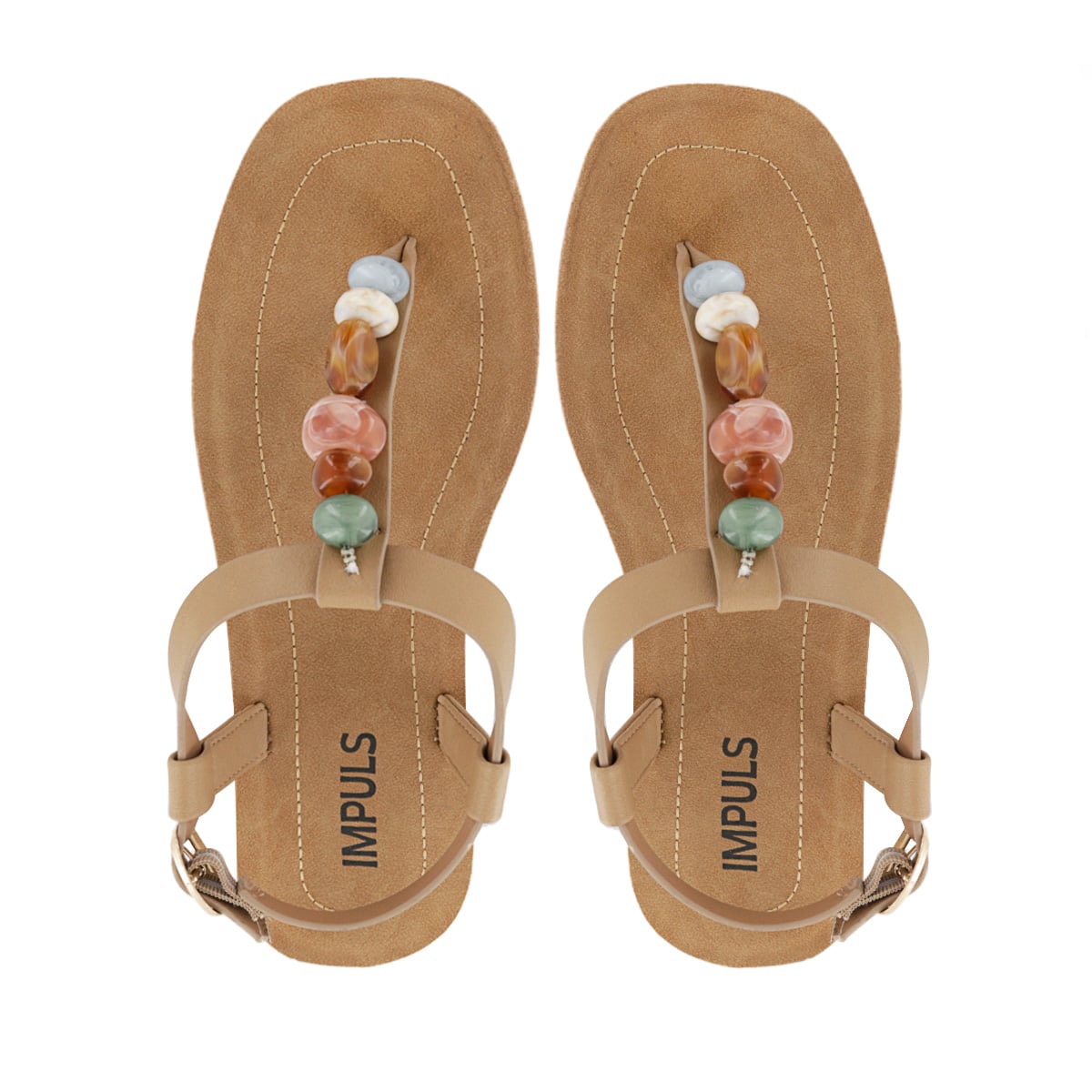 SANDALIAS MUJER BASHA01 NUDE - 5