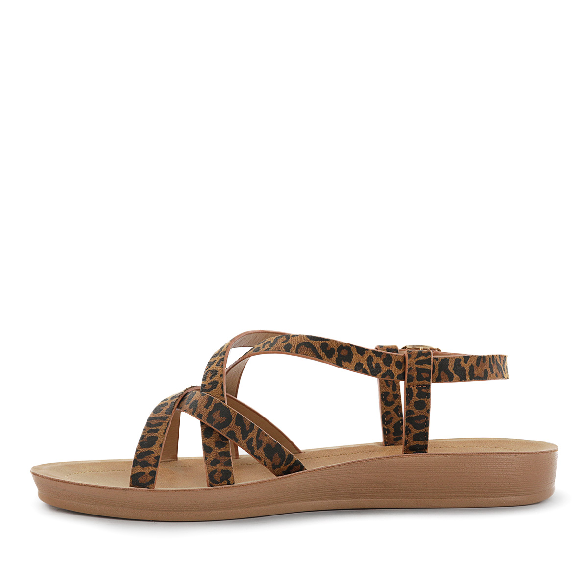 SANDALIAS MUJER BASHA07 ANIMAL PRINT - 4