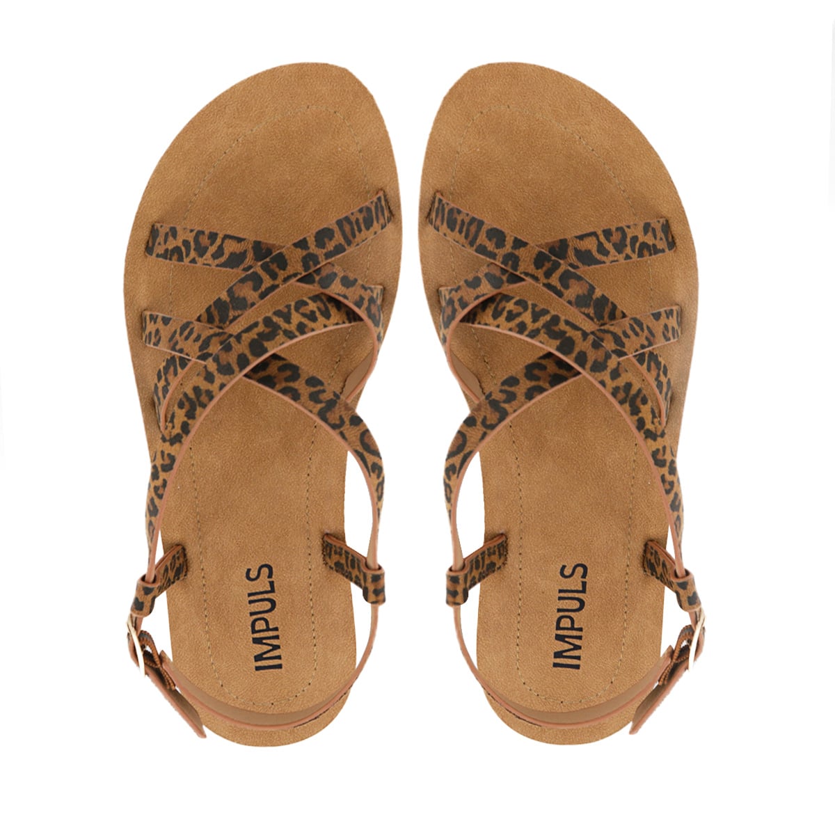 SANDALIAS MUJER BASHA07 ANIMAL PRINT - 5