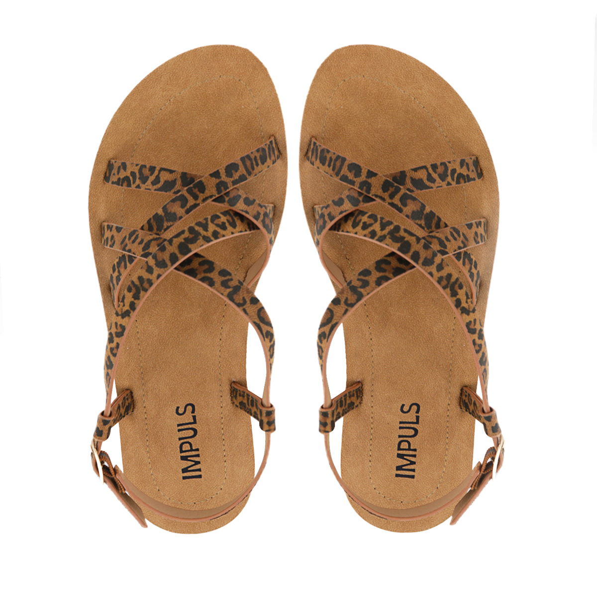 SANDALIAS MUJER BASHA07 ANIMAL PRINT - 5