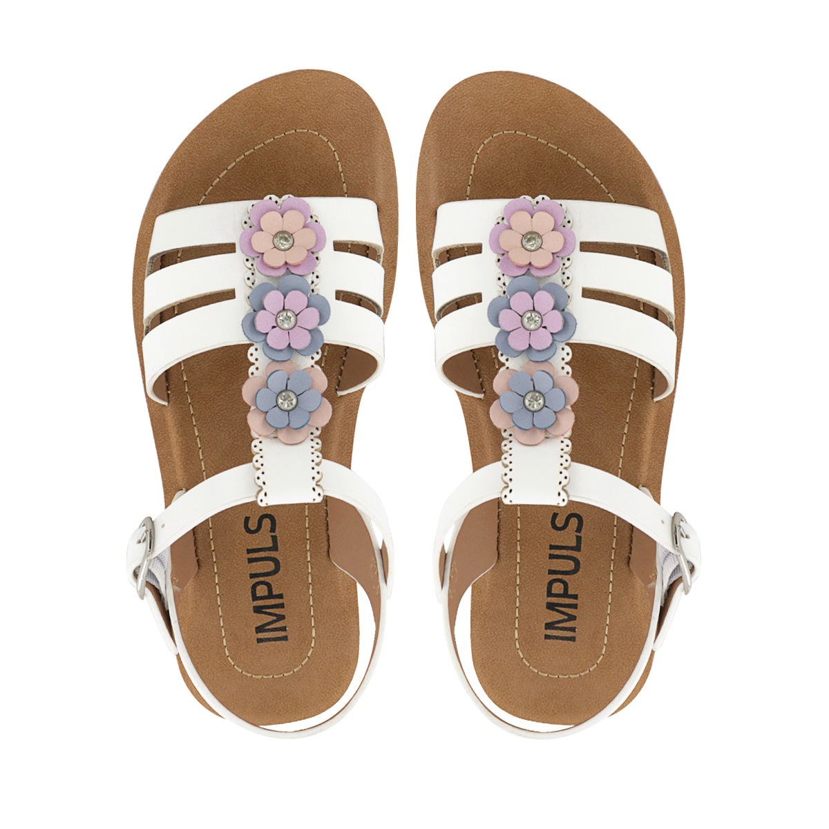 SANDALIAS NIÑA KAELA21 BLANCO - 5