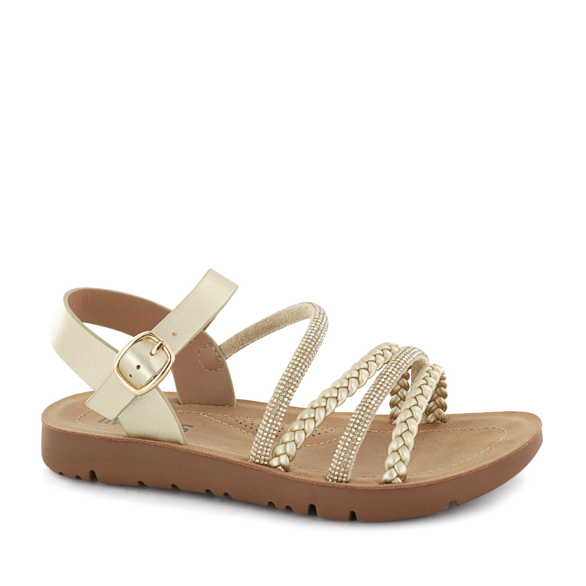 SANDALIAS NIÑA KAELA17 ORO - 1