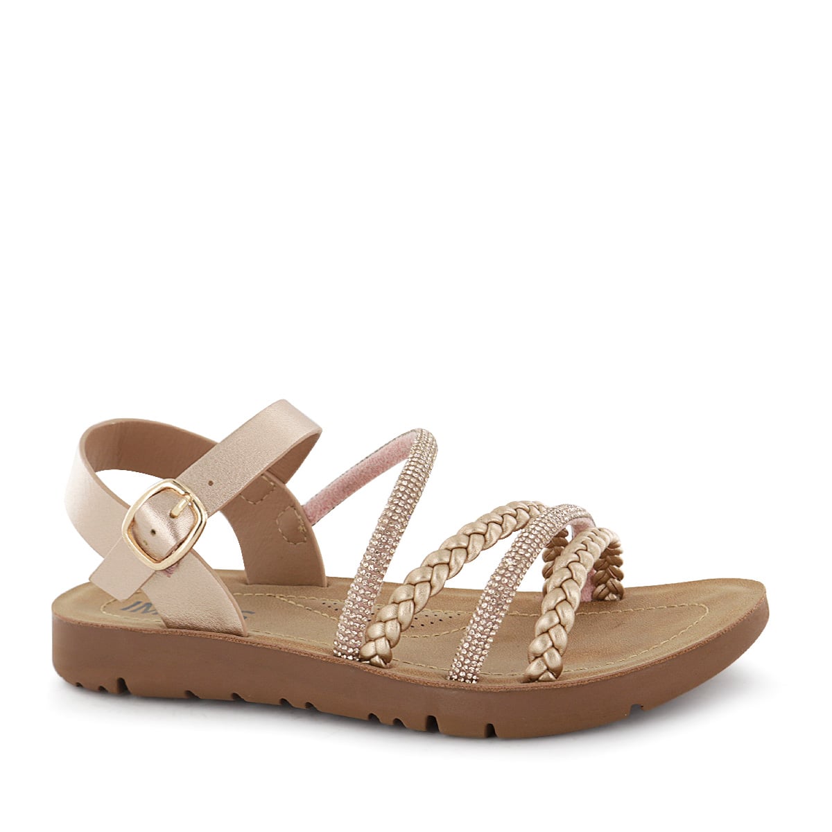 SANDALIAS NIÑA KAELA17 ORO ROSA - 1