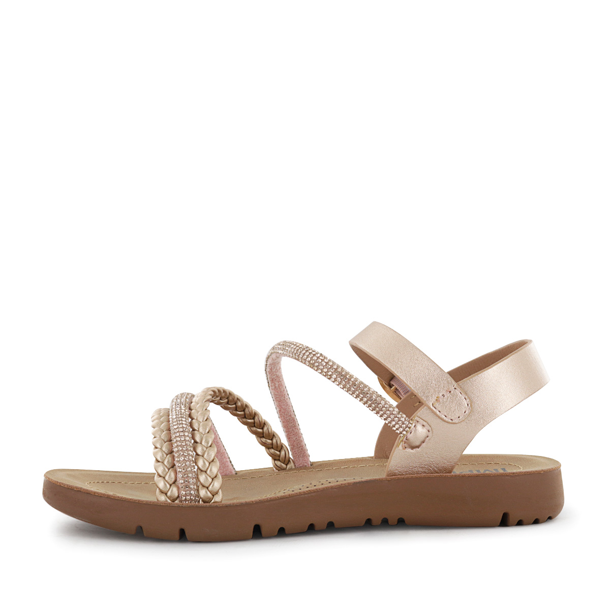 SANDALIAS NIÑA KAELA17 ORO ROSA - 4