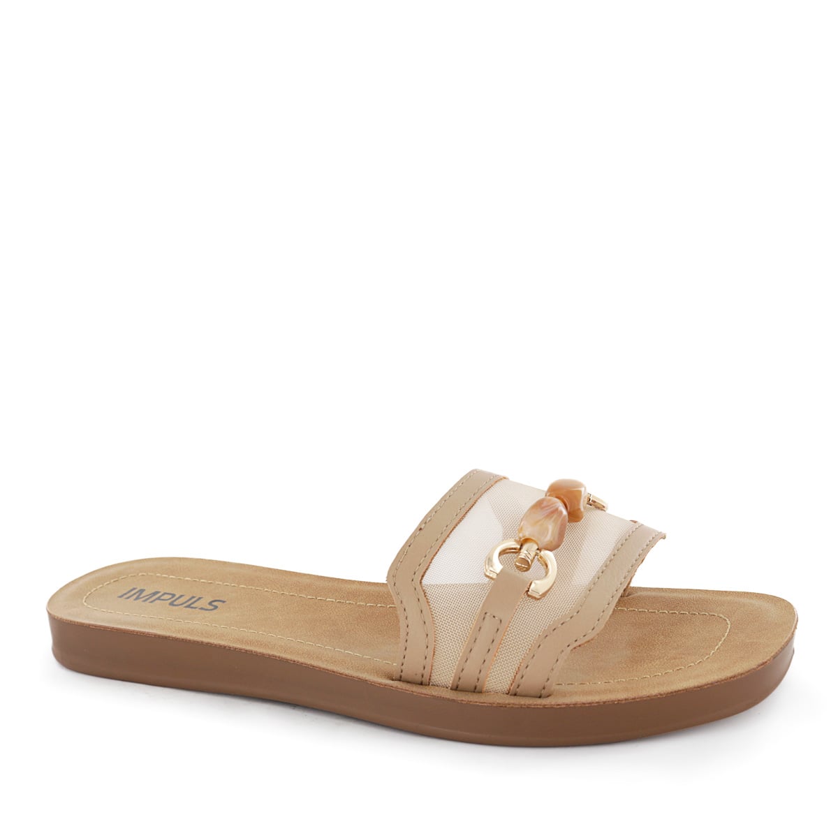 SANDALIAS MUJER BASHA02 NUDE - 1
