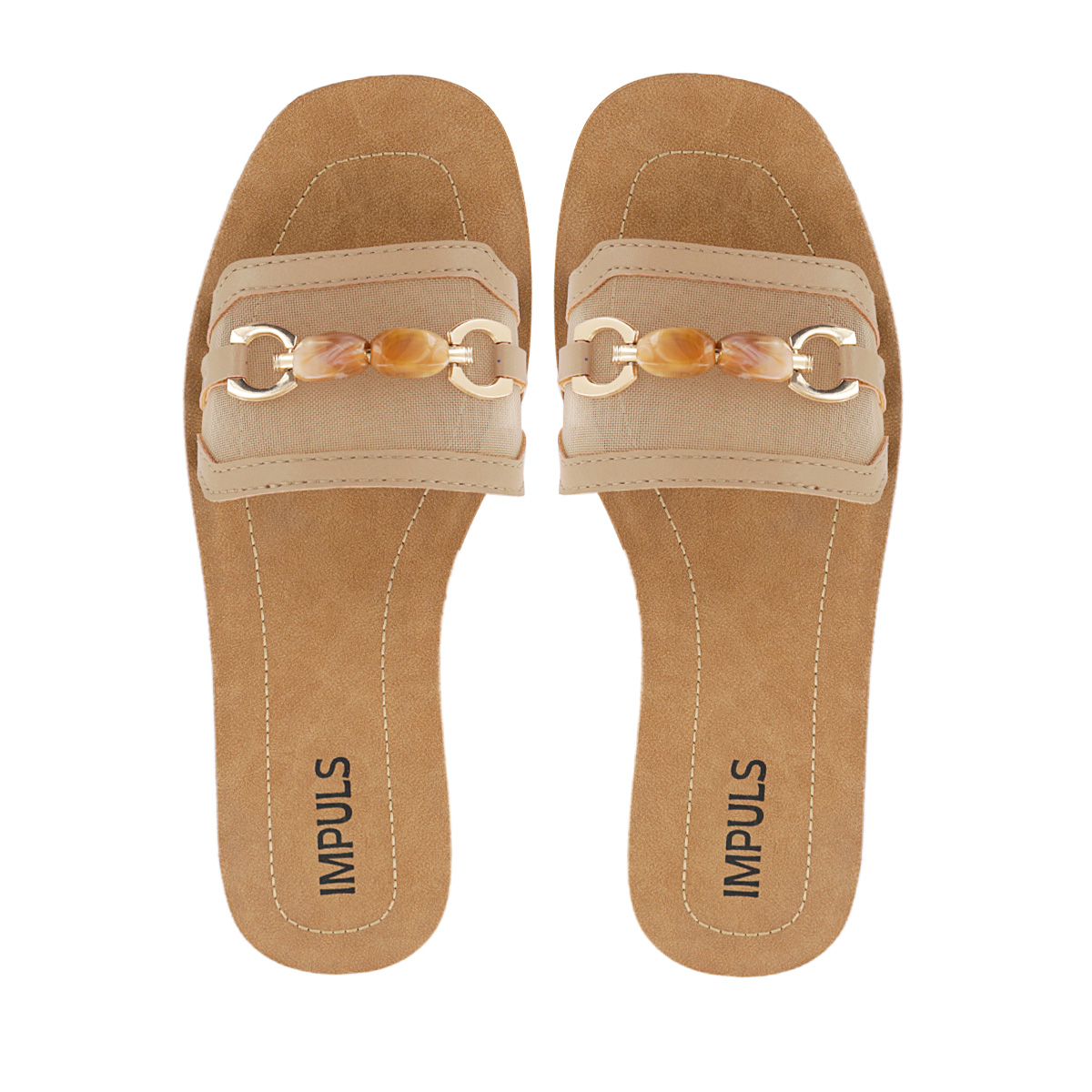 SANDALIAS MUJER BASHA02 NUDE - 5