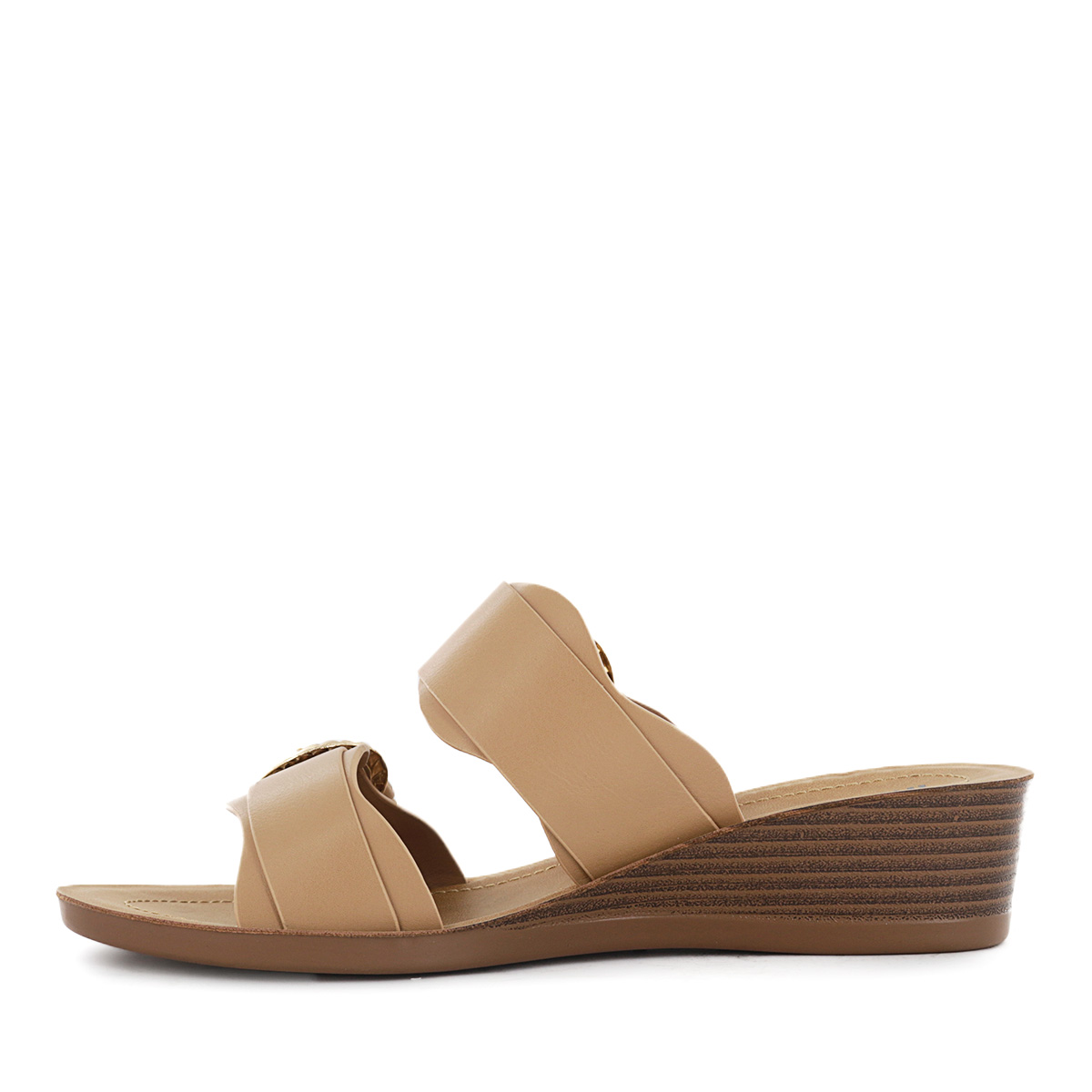 SANDALIAS MUJER YADI16 BEIGE - 4