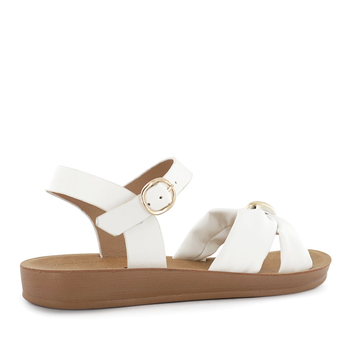 SANDALIAS MUJER BASHA05 BLANCO - 3