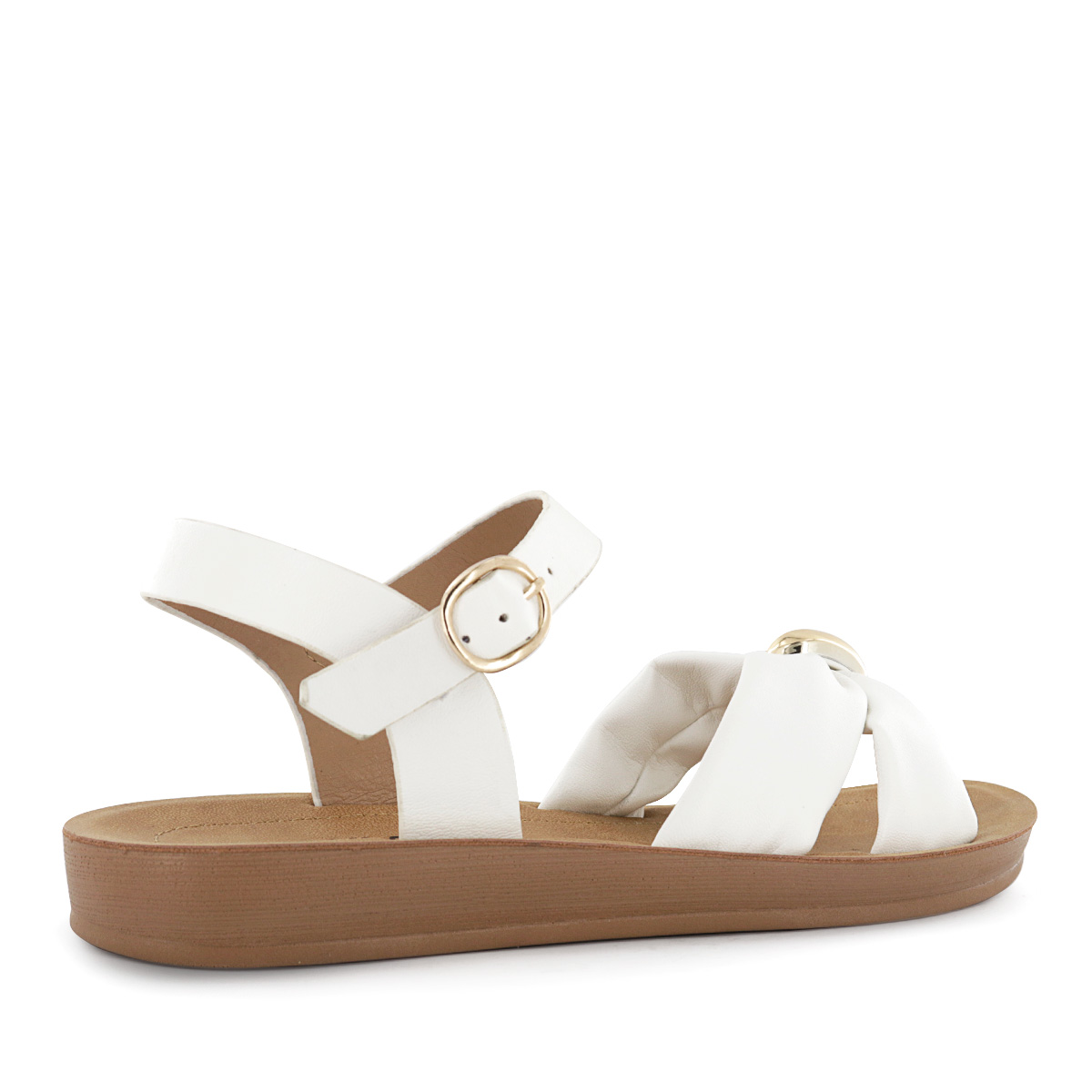 SANDALIAS MUJER BASHA05 BLANCO - 3