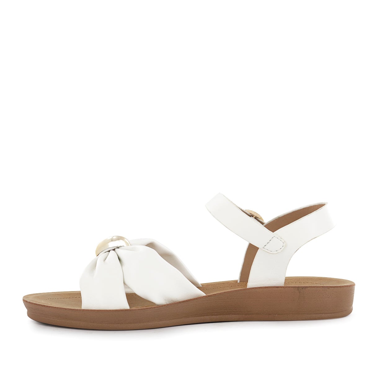 SANDALIAS MUJER BASHA05 BLANCO - 4