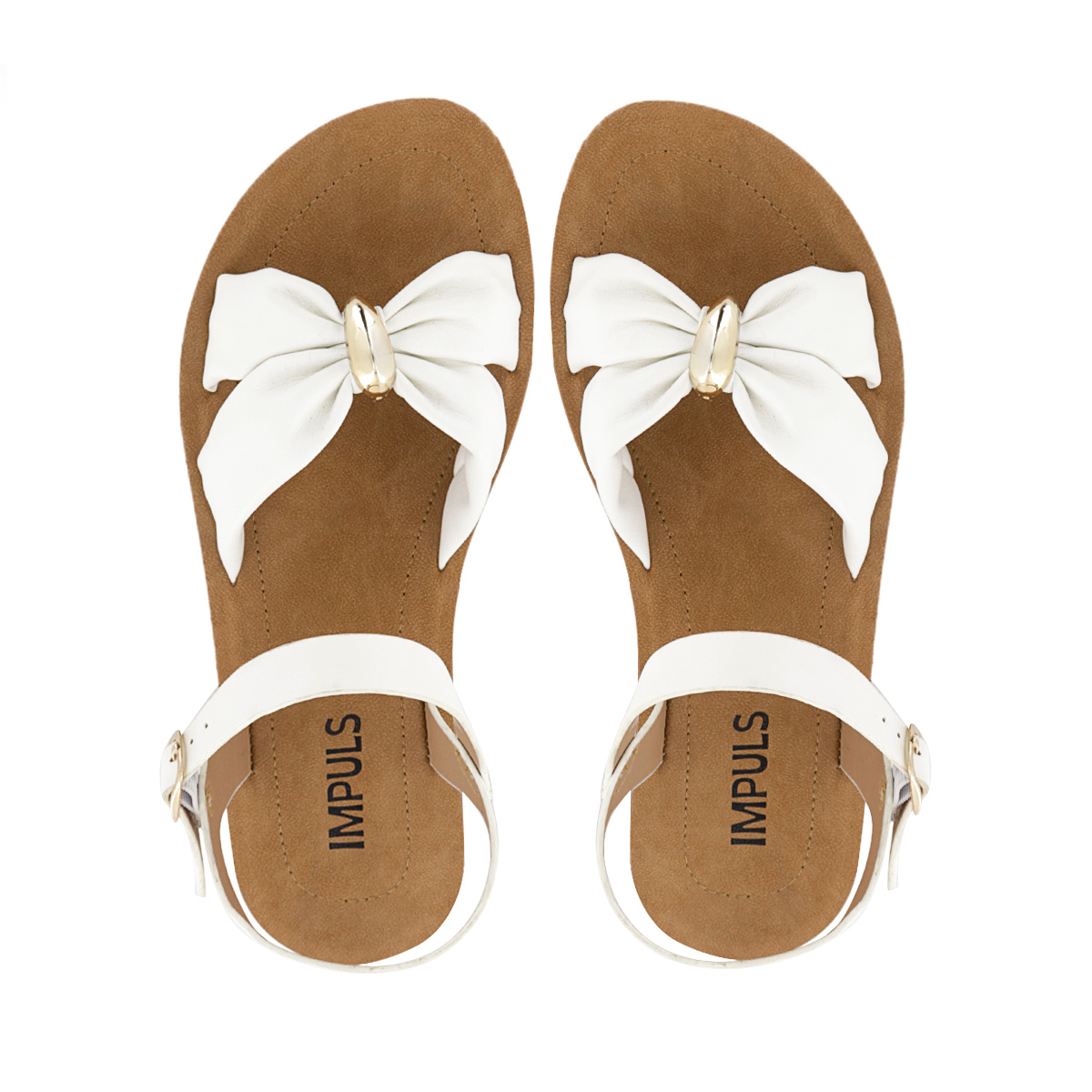 SANDALIAS MUJER BASHA05 BLANCO - 5