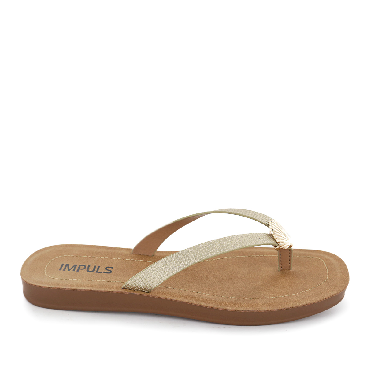 SANDALIAS MUJER BASHA03 ORO - 2