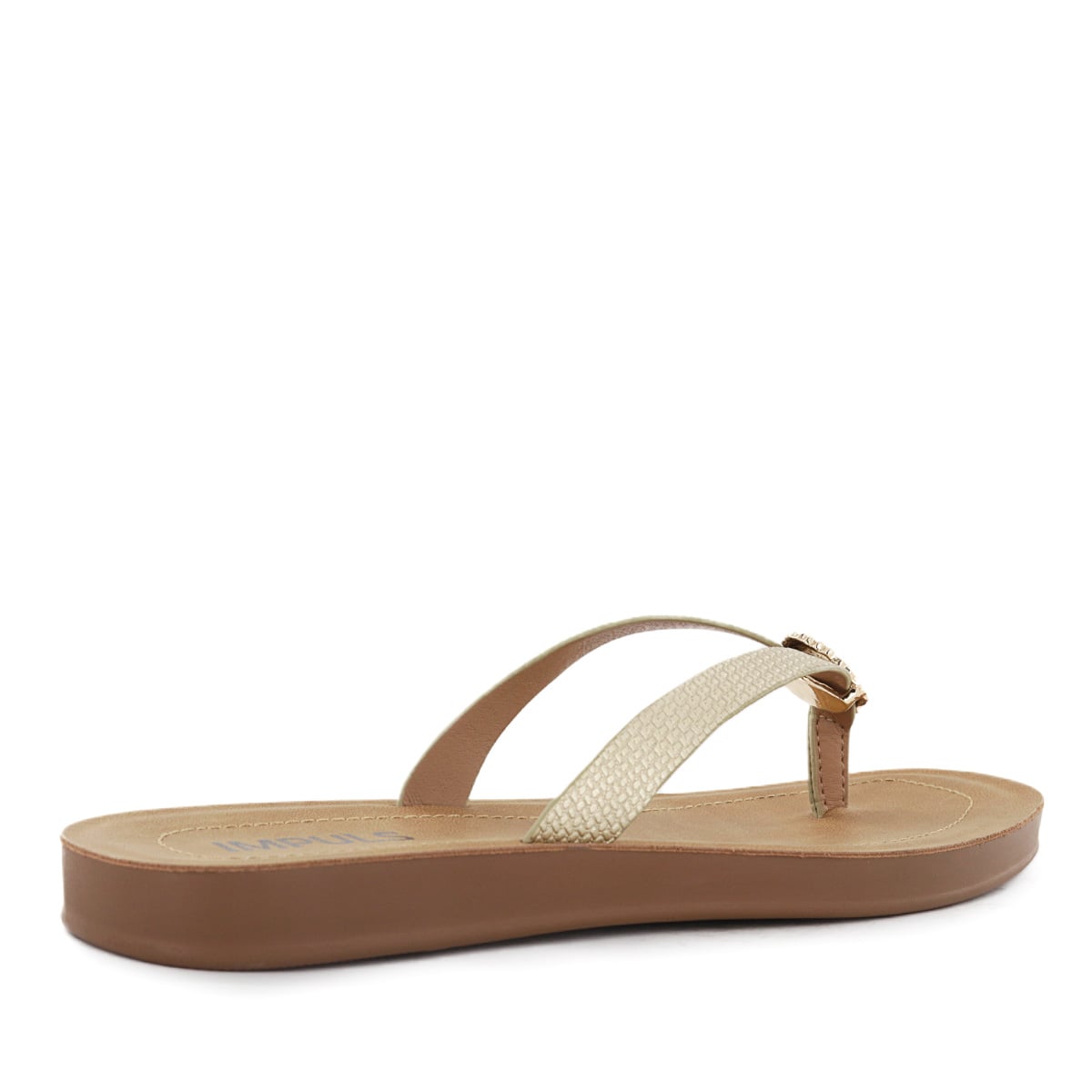 SANDALIAS MUJER BASHA03 ORO - 3