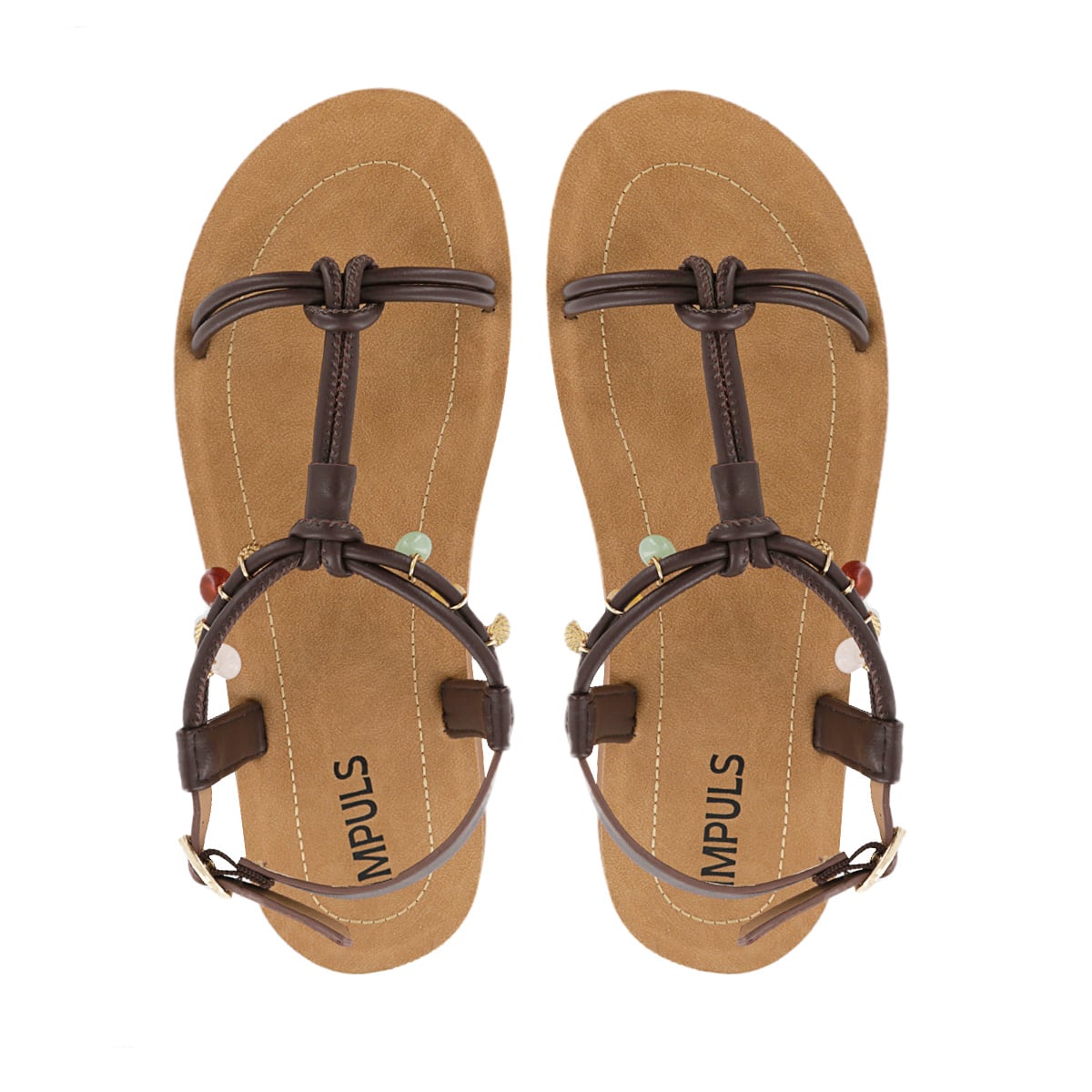 SANDALIAS MUJER BARBARA60 CHOCOLATE - 5