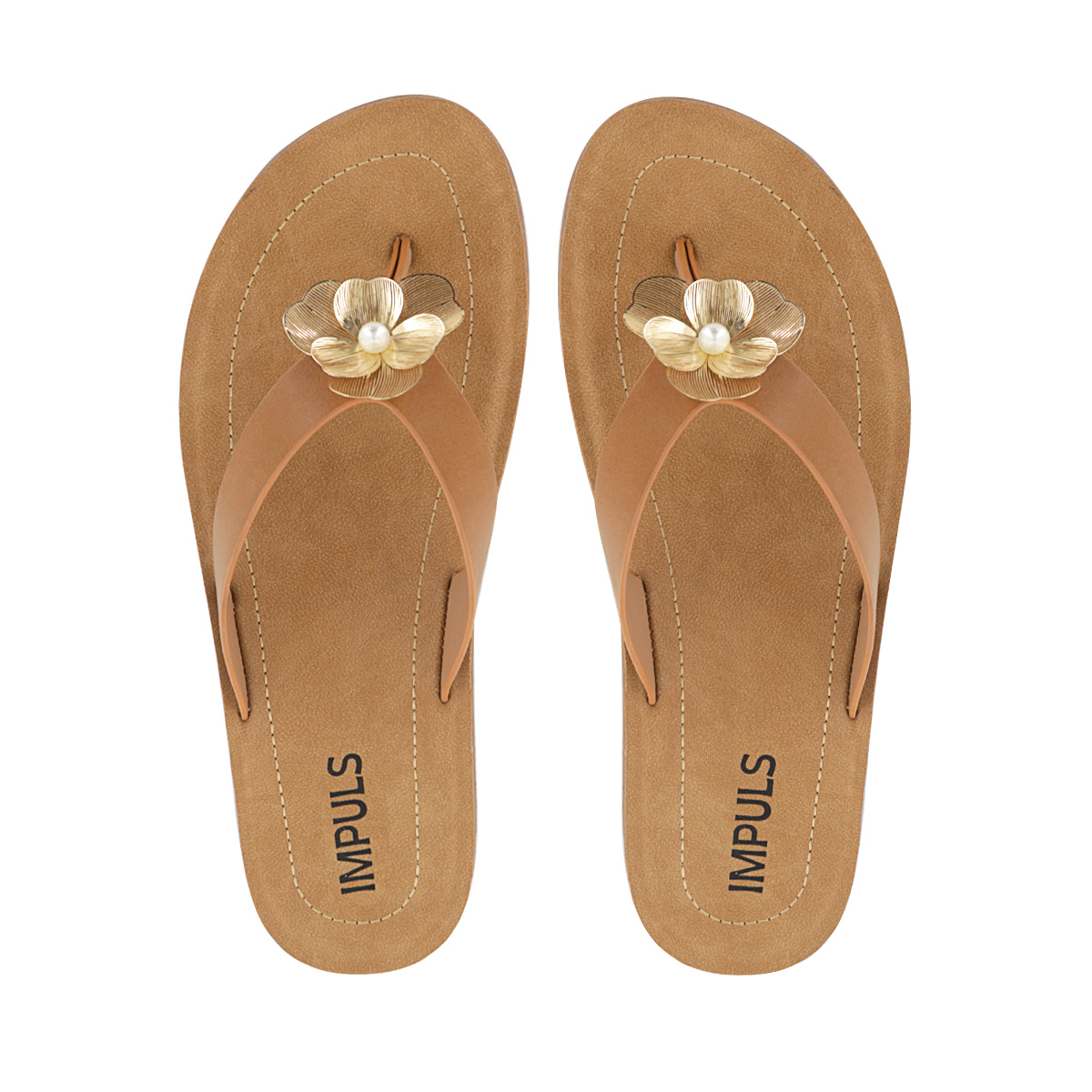 SANDALIAS MUJER BARBARA58 CARAMELO - 5