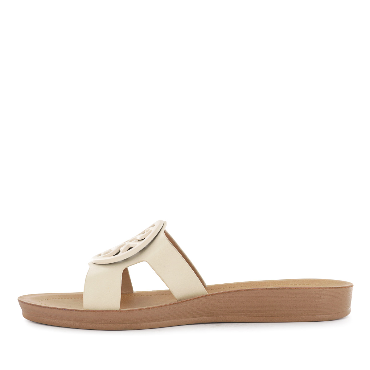 SANDALIAS MUJER BASHA06 BEIGE - 4