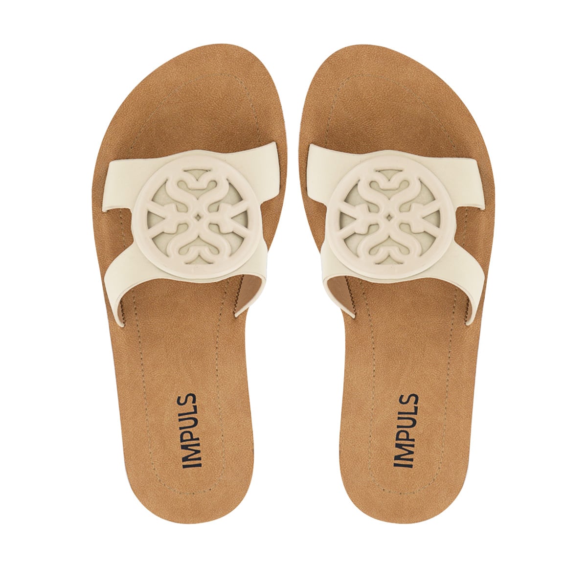 SANDALIAS MUJER BASHA06 BEIGE - 5