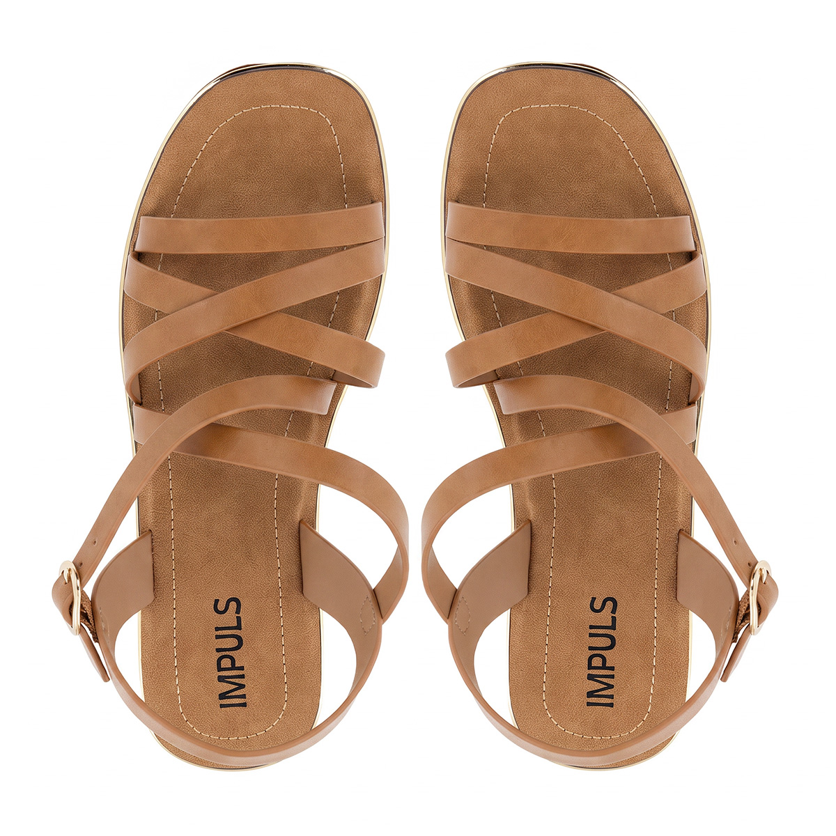 SANDALIAS MUJER LATISHA01 CAMEL - 5
