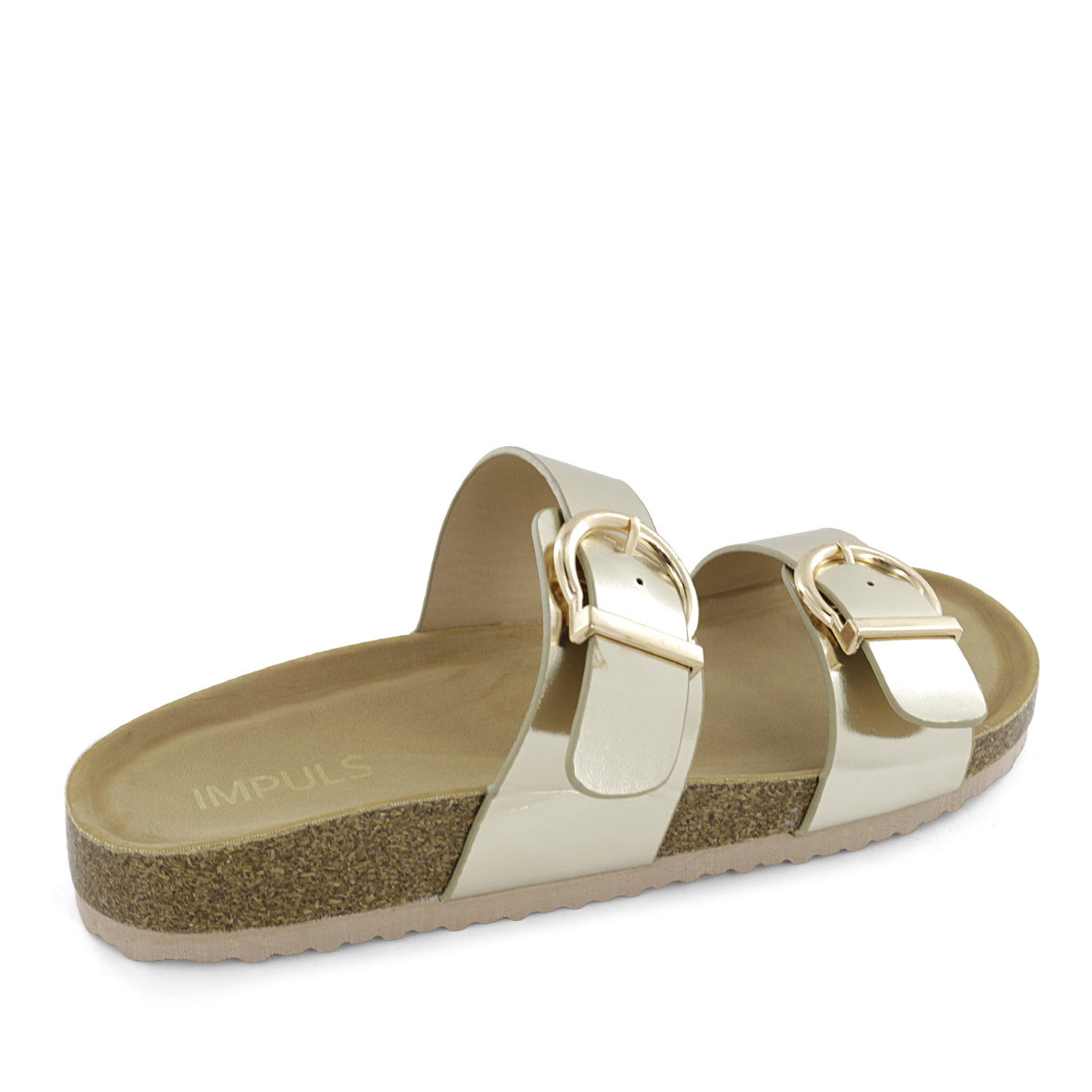 SANDALIAS FLATS MUJER MEI01 ORO - 3