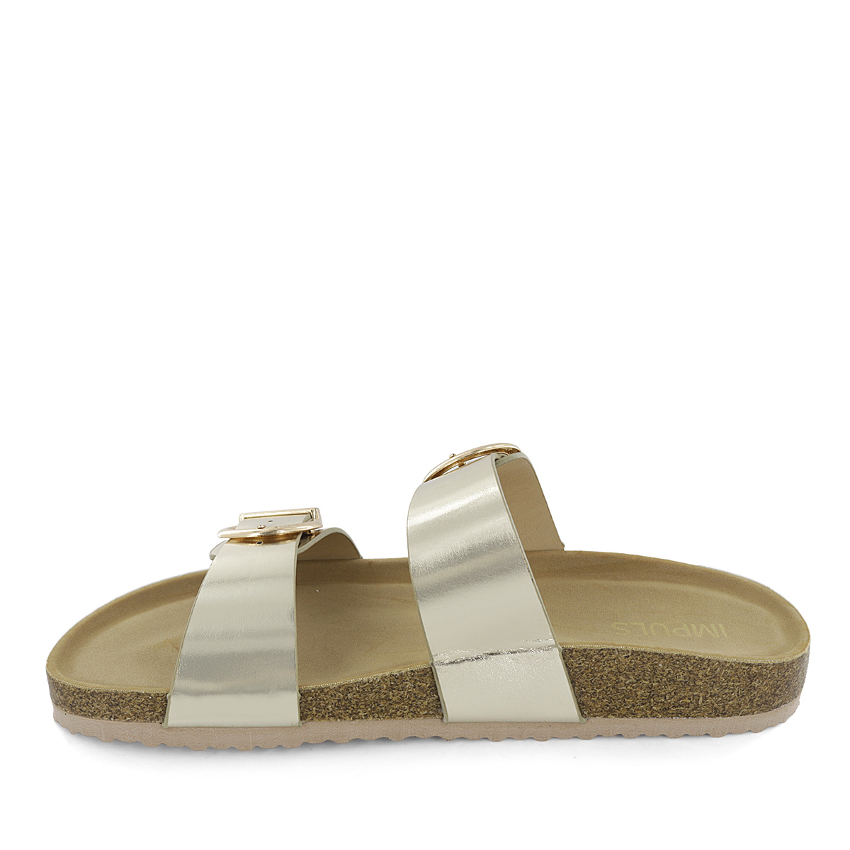 SANDALIAS FLATS MUJER MEI01 ORO - 4
