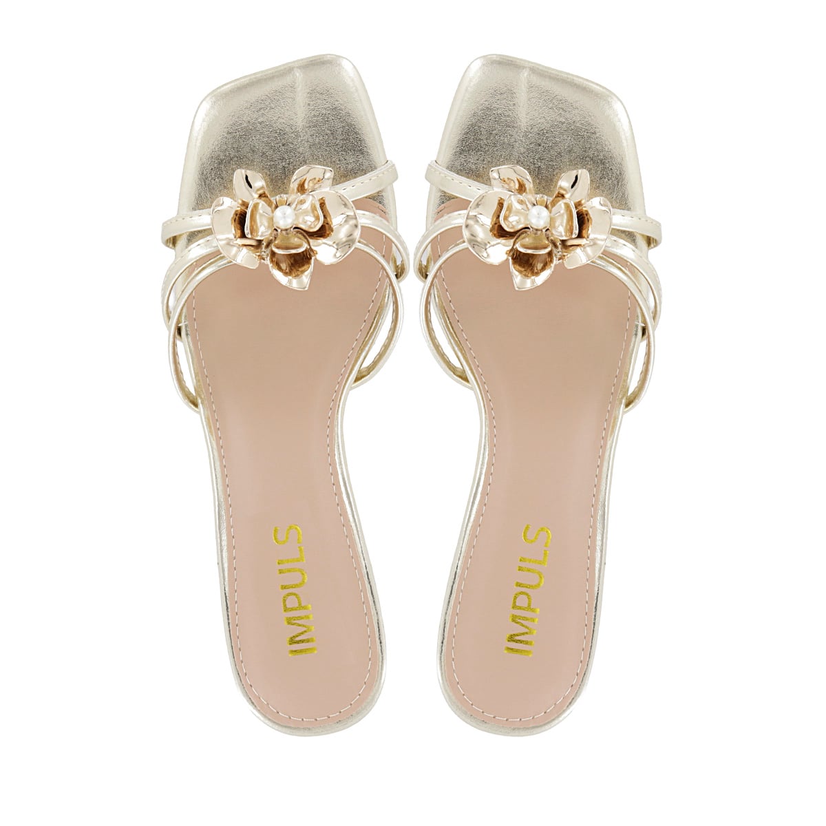 SANDALIAS TACO MUJER KYLIE11 ORO - 5