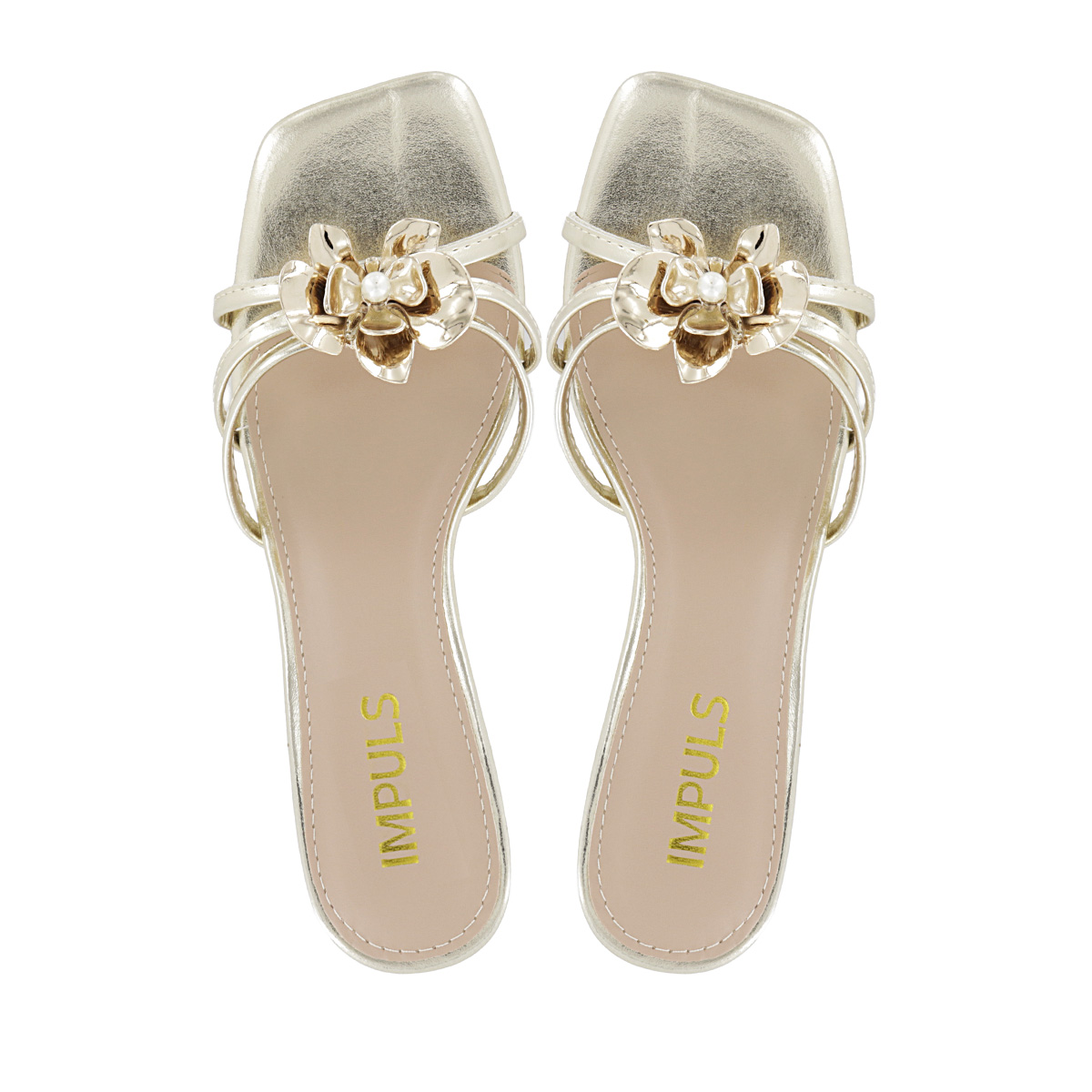 SANDALIAS TACO MUJER KYLIE11 ORO - 5