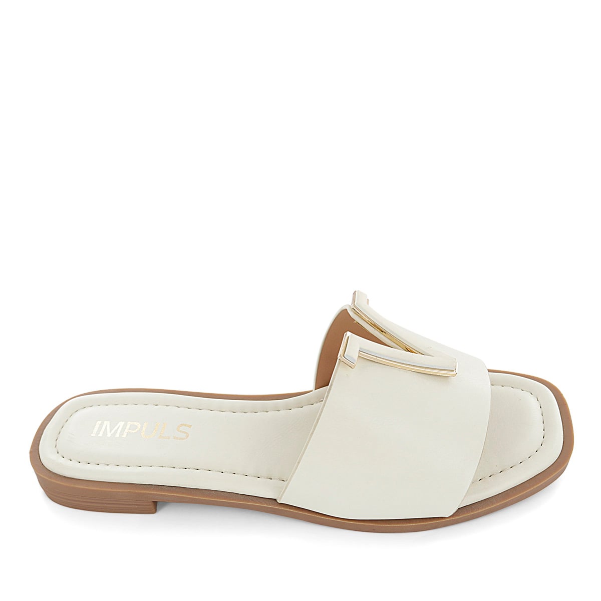 SANDALIAS FLATS MUJER AIXA24 HIELO - 2