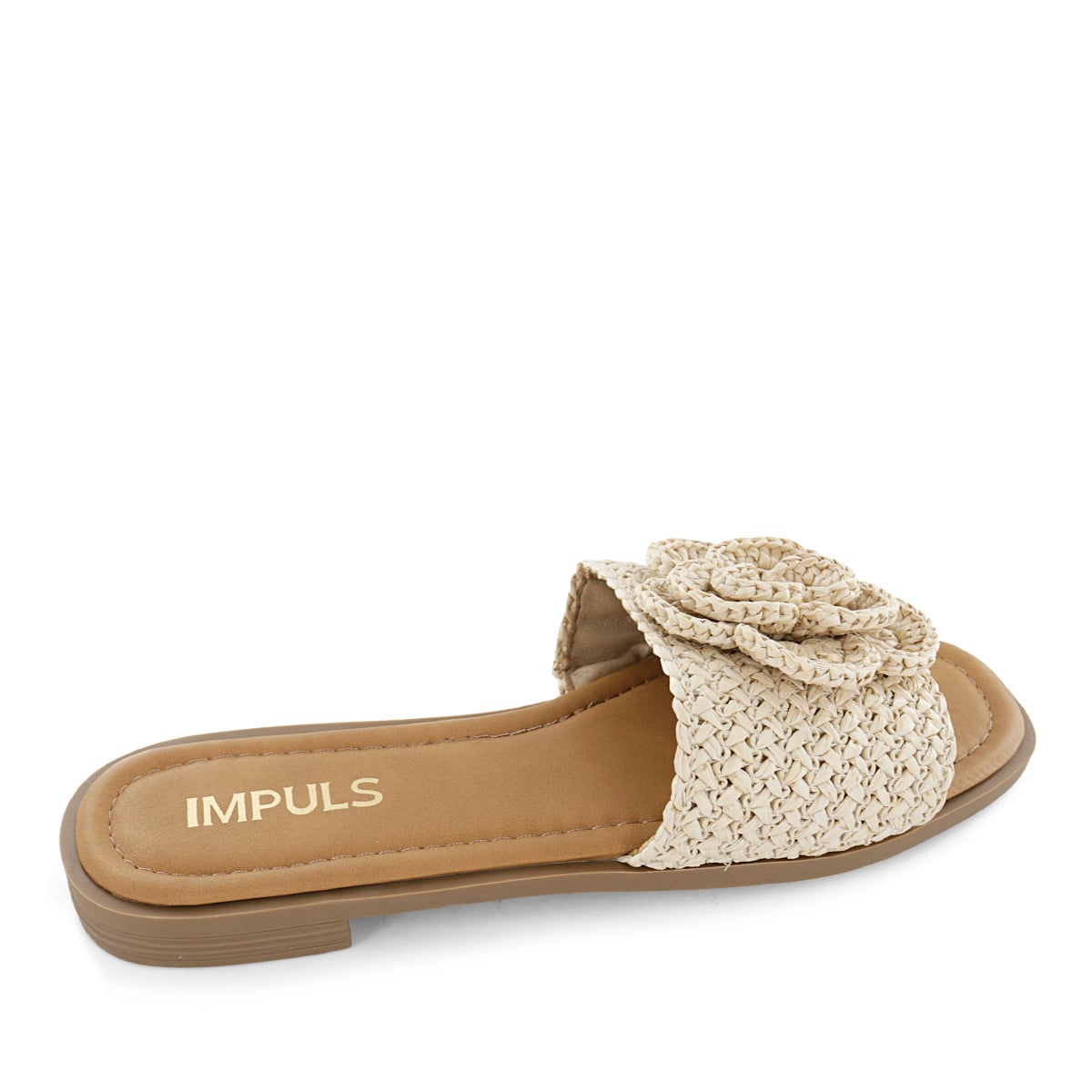 SANDALIAS FLATS MUJER AIXA28 BEIGE - 3