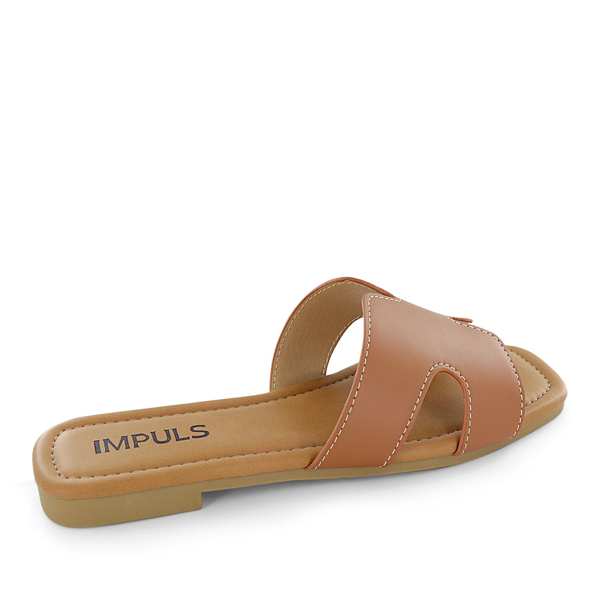SANDALIAS FLATS MUJER AIXA25 CARAMELO - 3