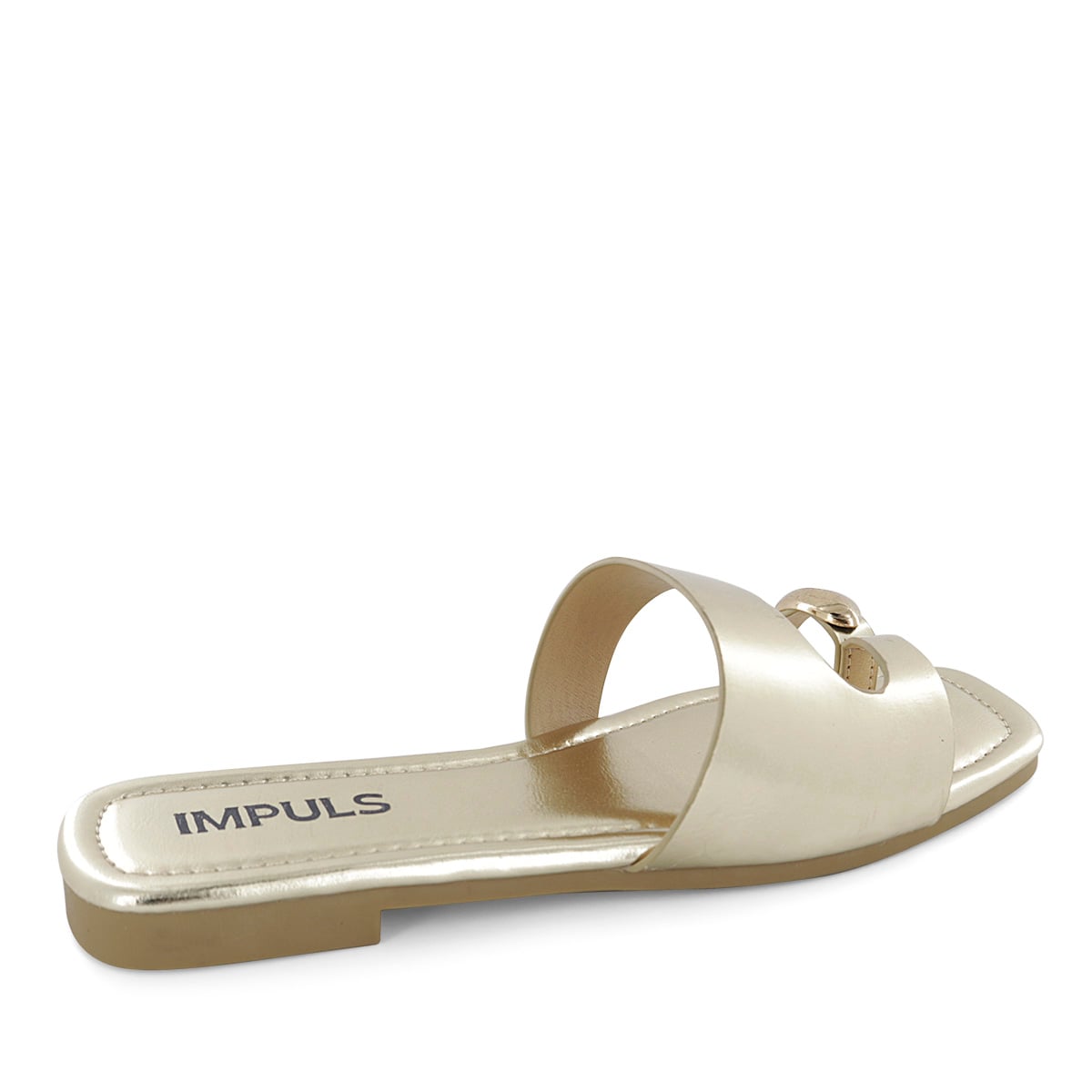 SANDALIAS FLATS MUJER AIXA26 ORO - 3
