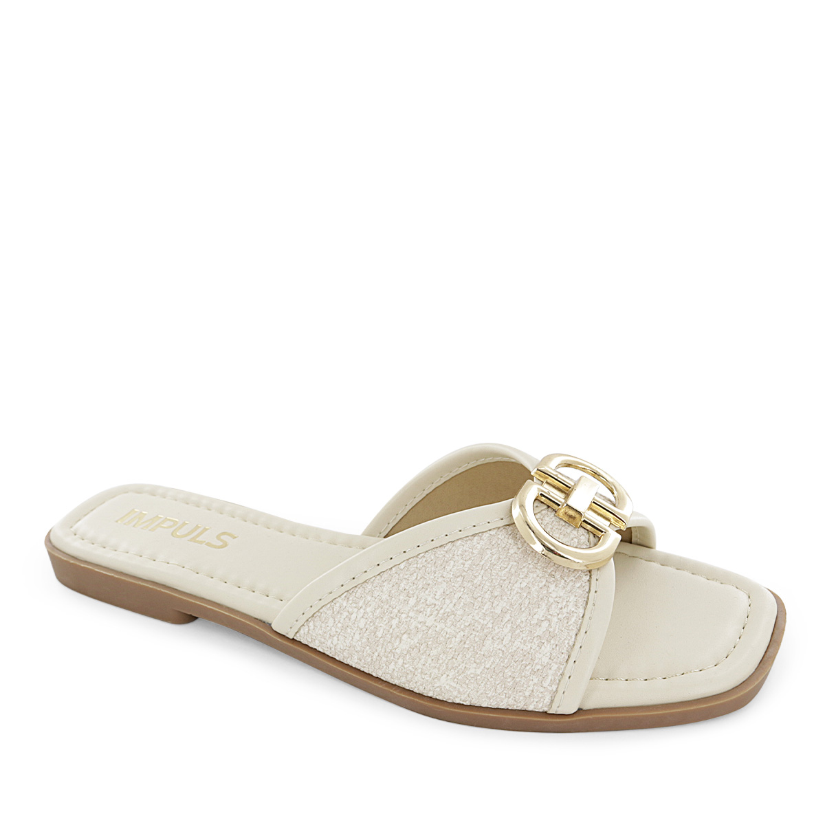 SANDALIAS FLATS MUJER AIXA23 HIELO - 1