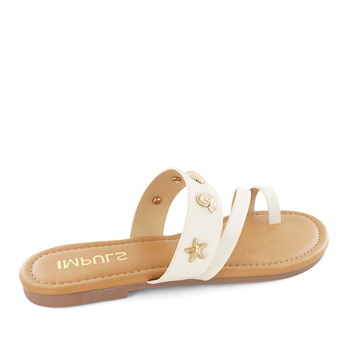 SANDALIAS FLATS MUJER AIXA34 HIELO - 3