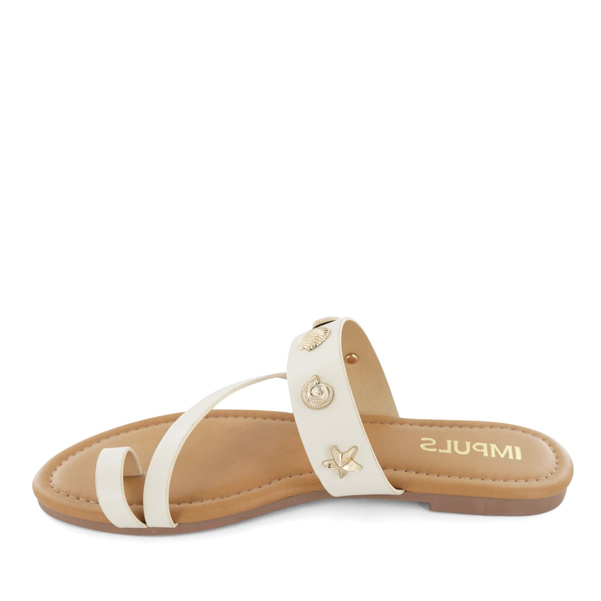 SANDALIAS FLATS MUJER AIXA34 HIELO - 4