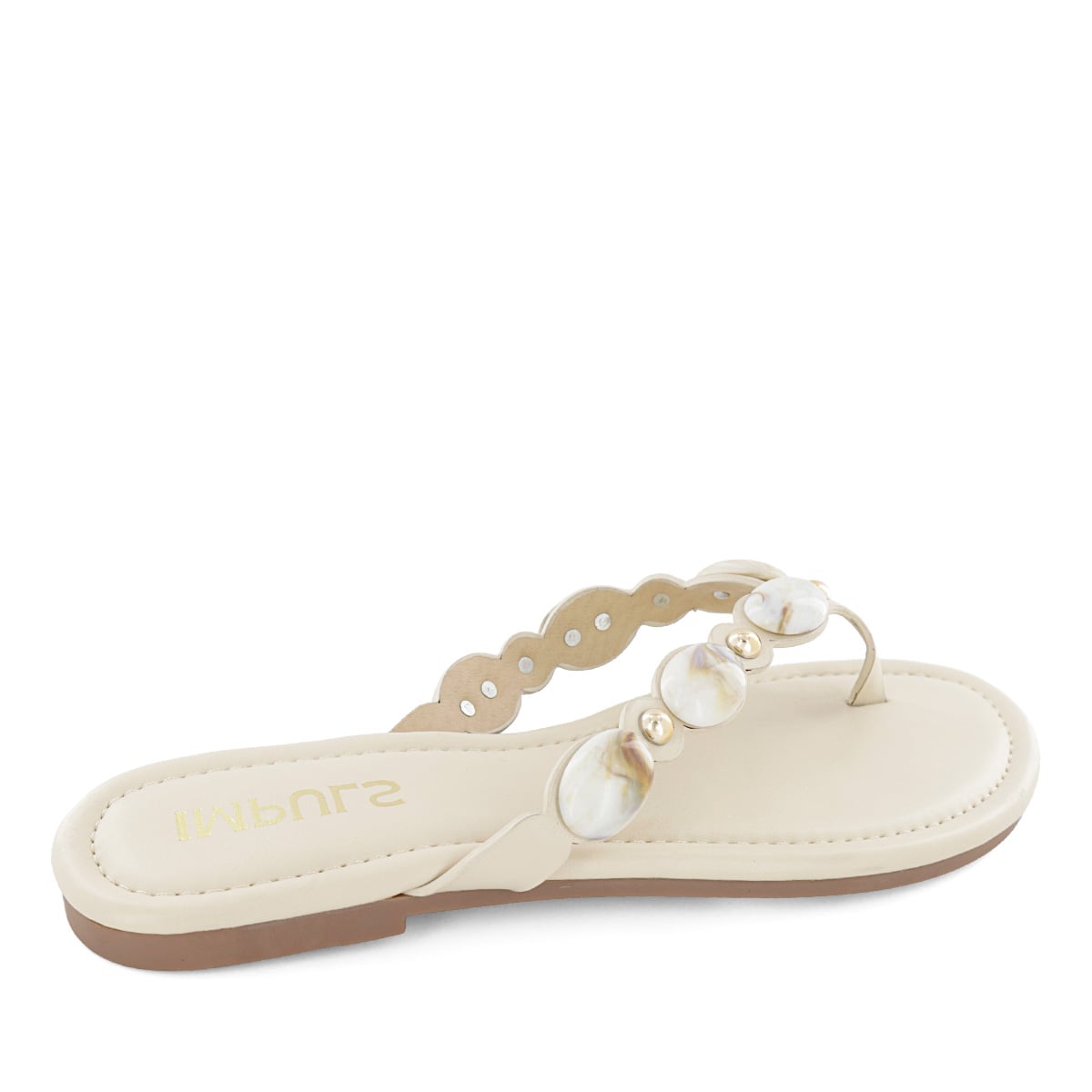 SANDALIAS FLATS MUJER AIXA35 HIELO - 3