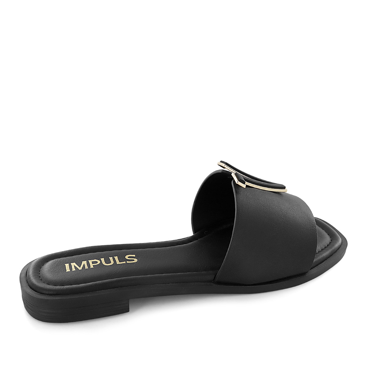 SANDALIAS FLATS MUJER AIXA24 NEGRO - 3