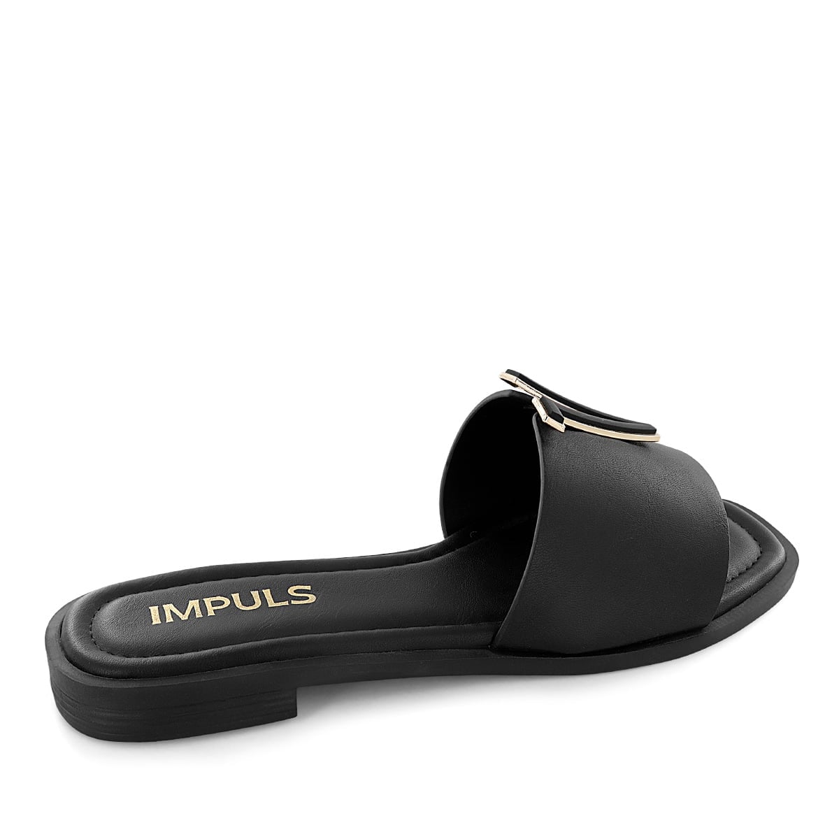 SANDALIAS FLATS MUJER AIXA24 NEGRO - 3