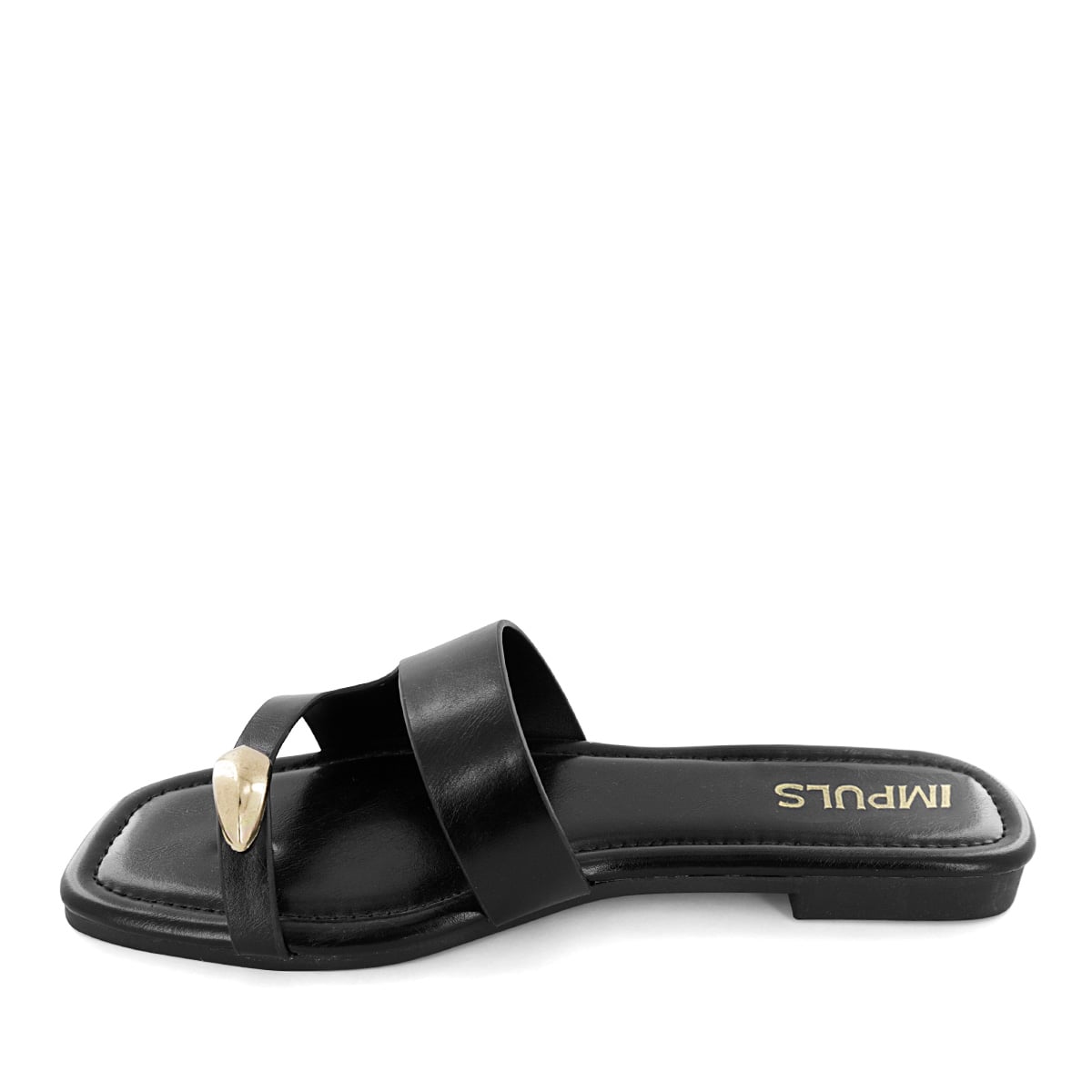 SANDALIAS FLATS MUJER AIXA26 NEGRO - 4