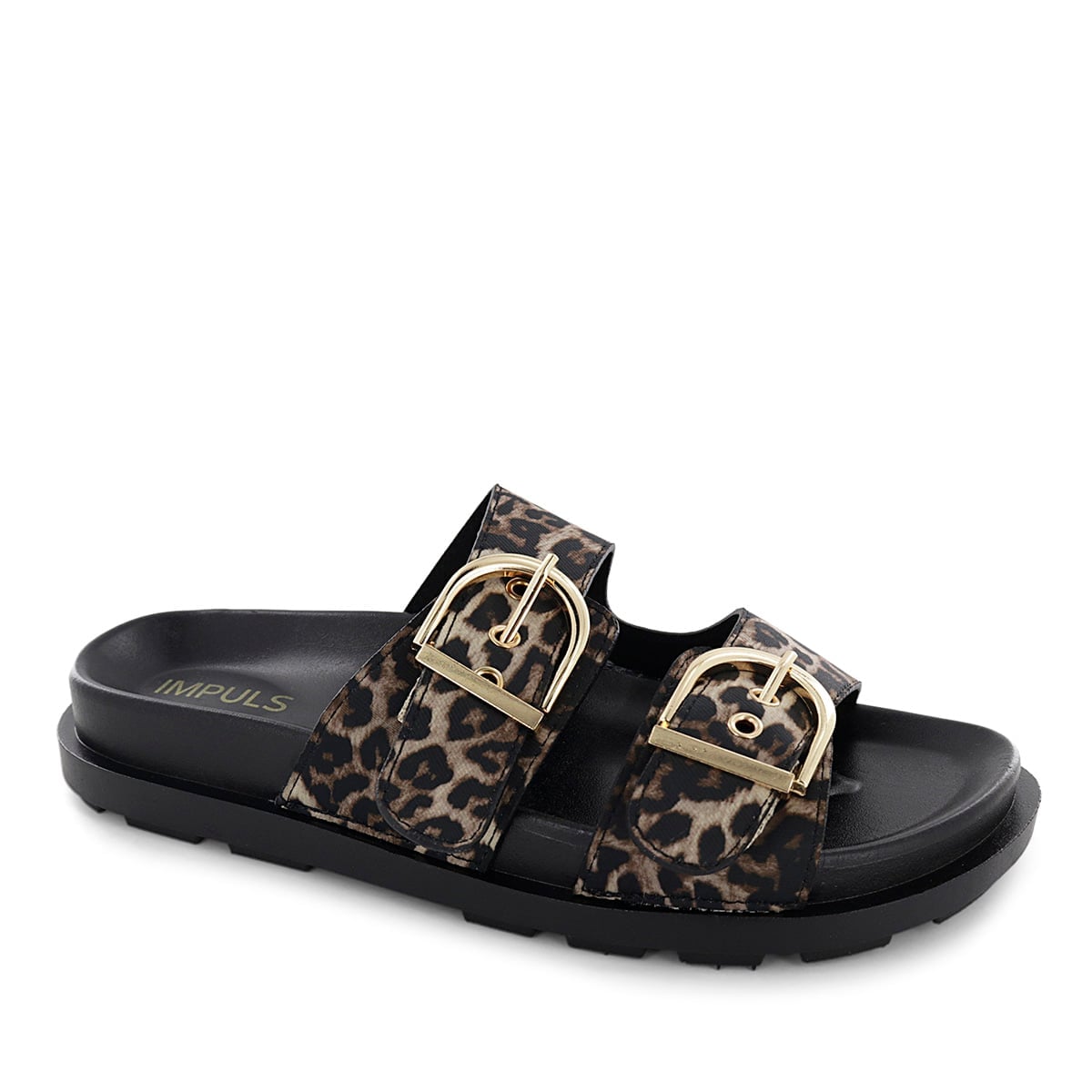 SANDALIAS FLATS MUJER MEI02 ANIMAL PRINT - 1