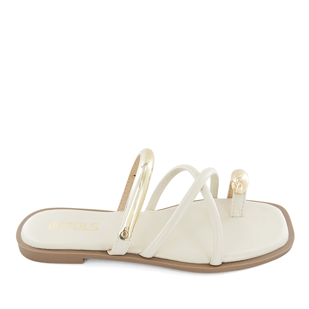 SANDALIAS FLATS MUJER AIXA31 HIELO - 2