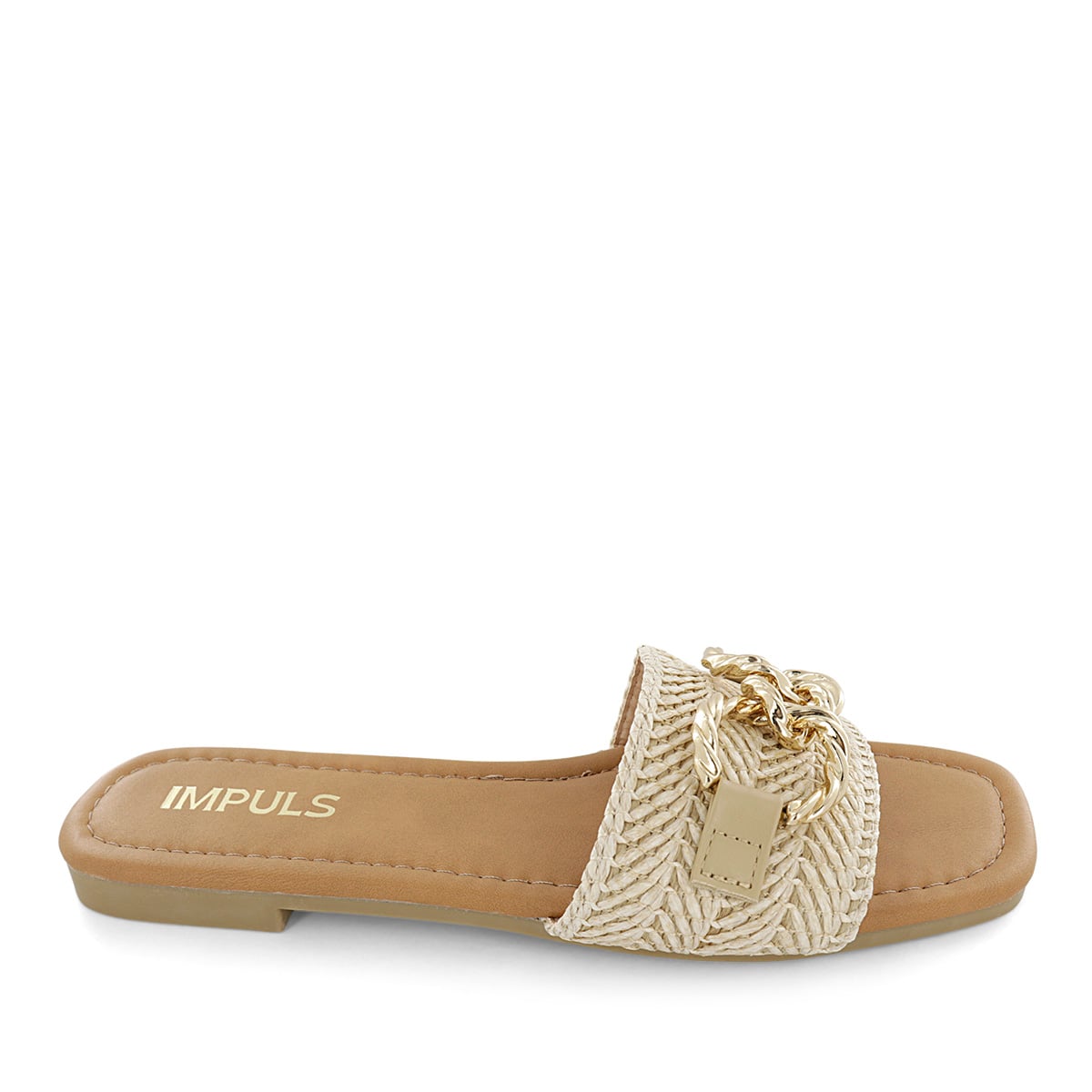 SANDALIAS FLATS MUJER AIXA27 BEIGE - 2