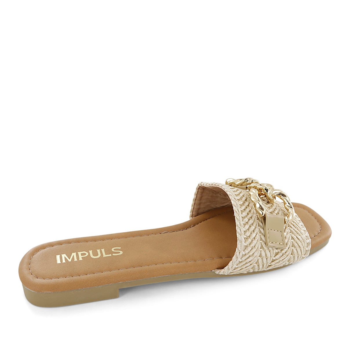 SANDALIAS FLATS MUJER AIXA27 BEIGE - 3