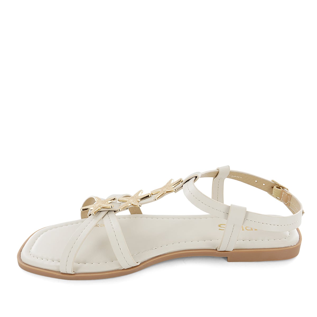 SANDALIAS FLATS MUJER AIXA22 HIELO - 4
