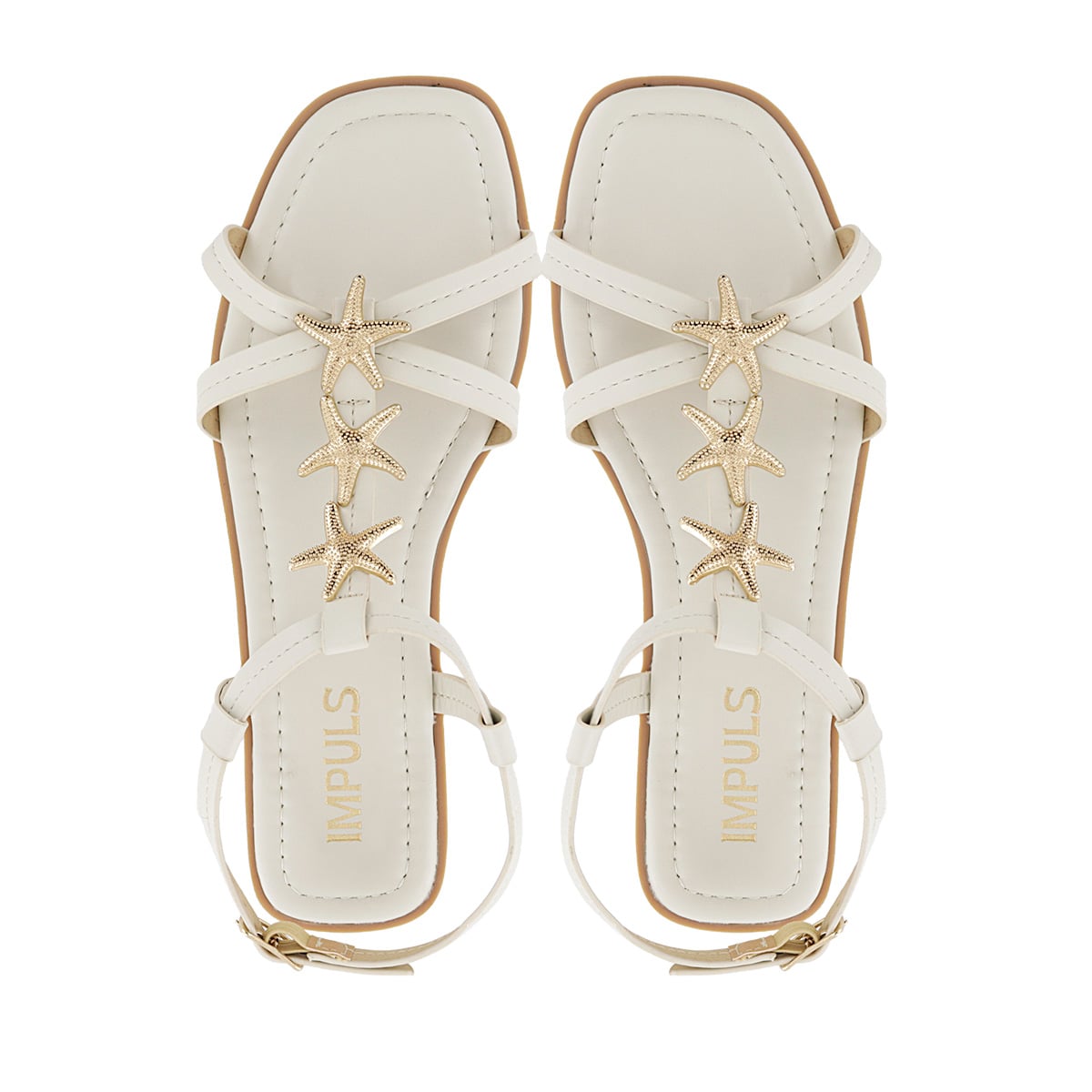 SANDALIAS FLATS MUJER AIXA22 HIELO - 5