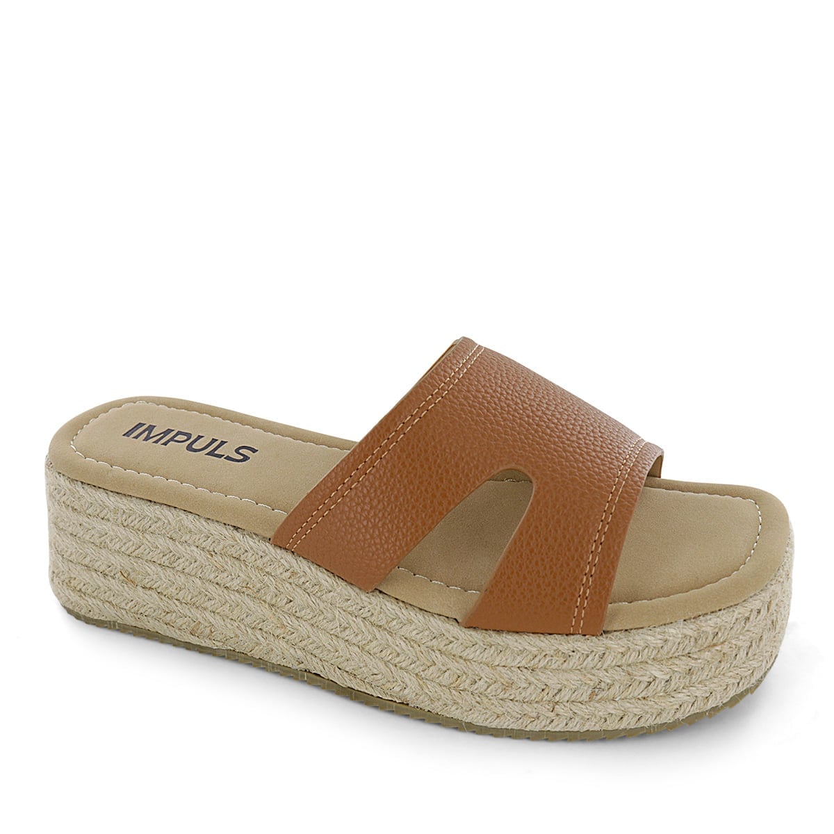 SANDALIAS FLATS MUJER ADAYA21 CARAMELO - 1