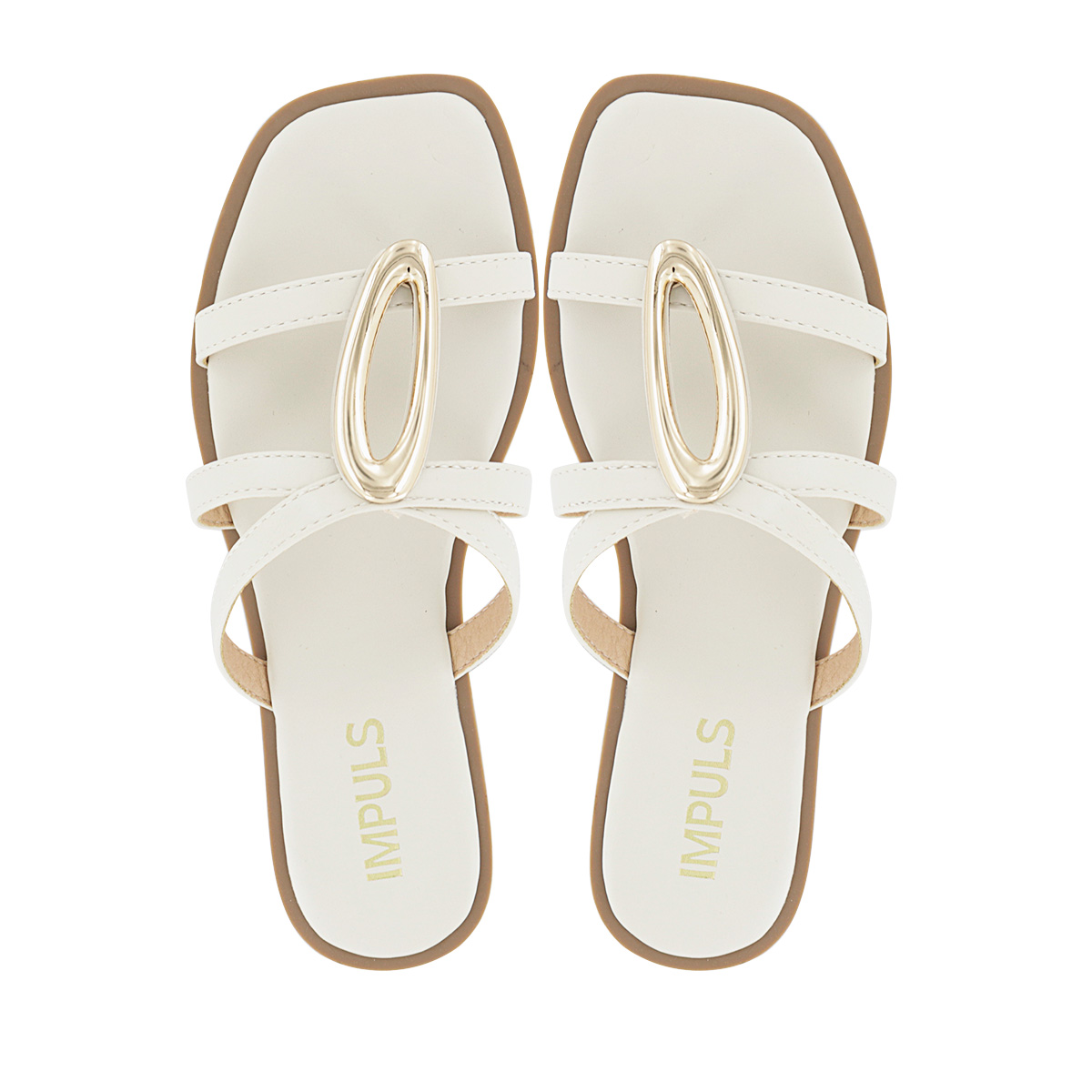 SANDALIAS FLATS MUJER AIXA29 HIELO - 5