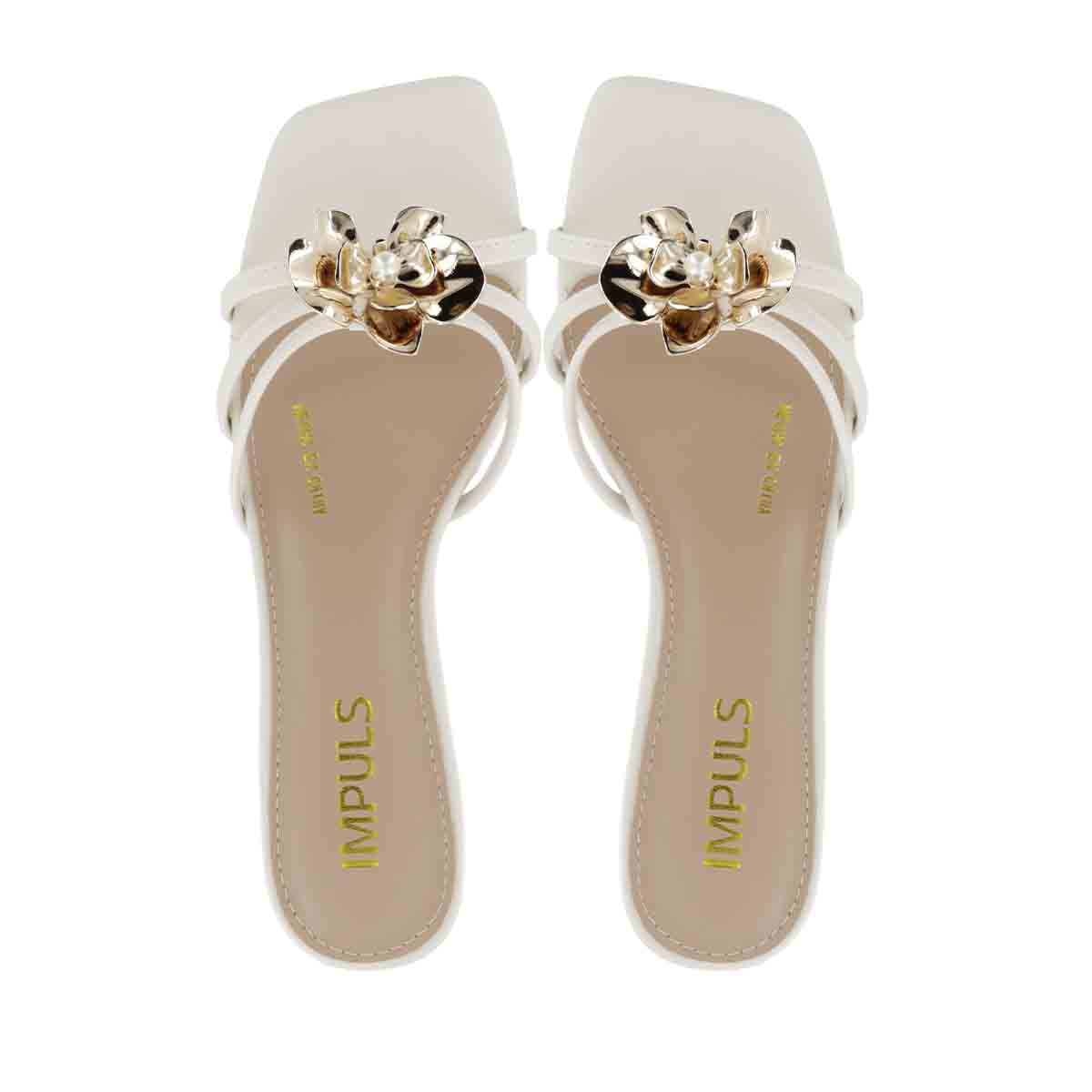 SANDALIAS TACO MUJER KYLIE11 HIELO - 5