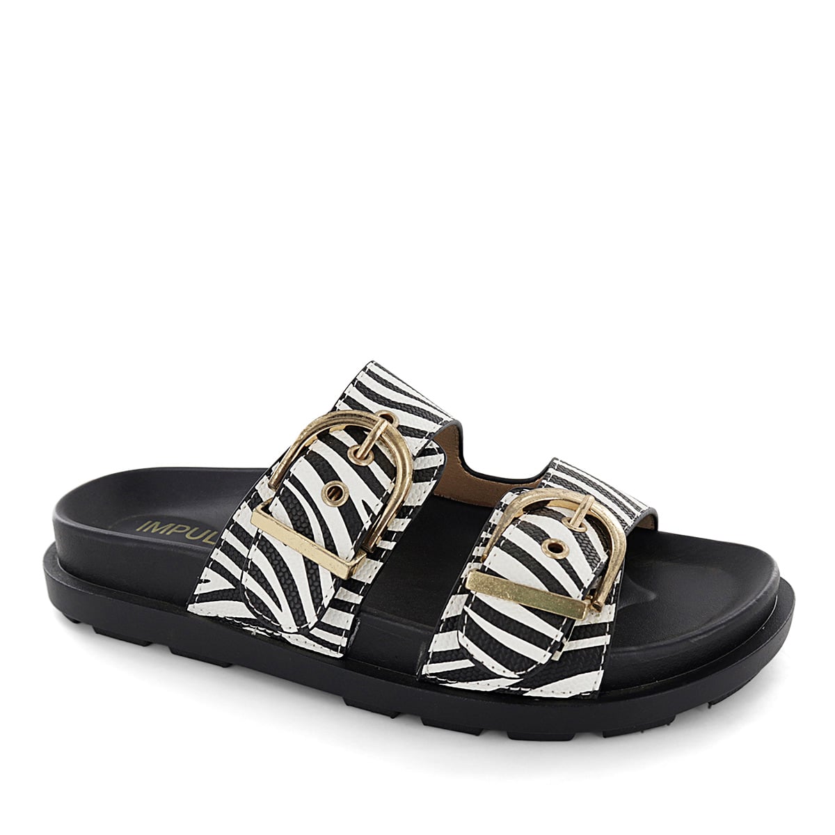 SANDALIAS FLATS MUJER MEI02 ANIMAL PRINT - 1