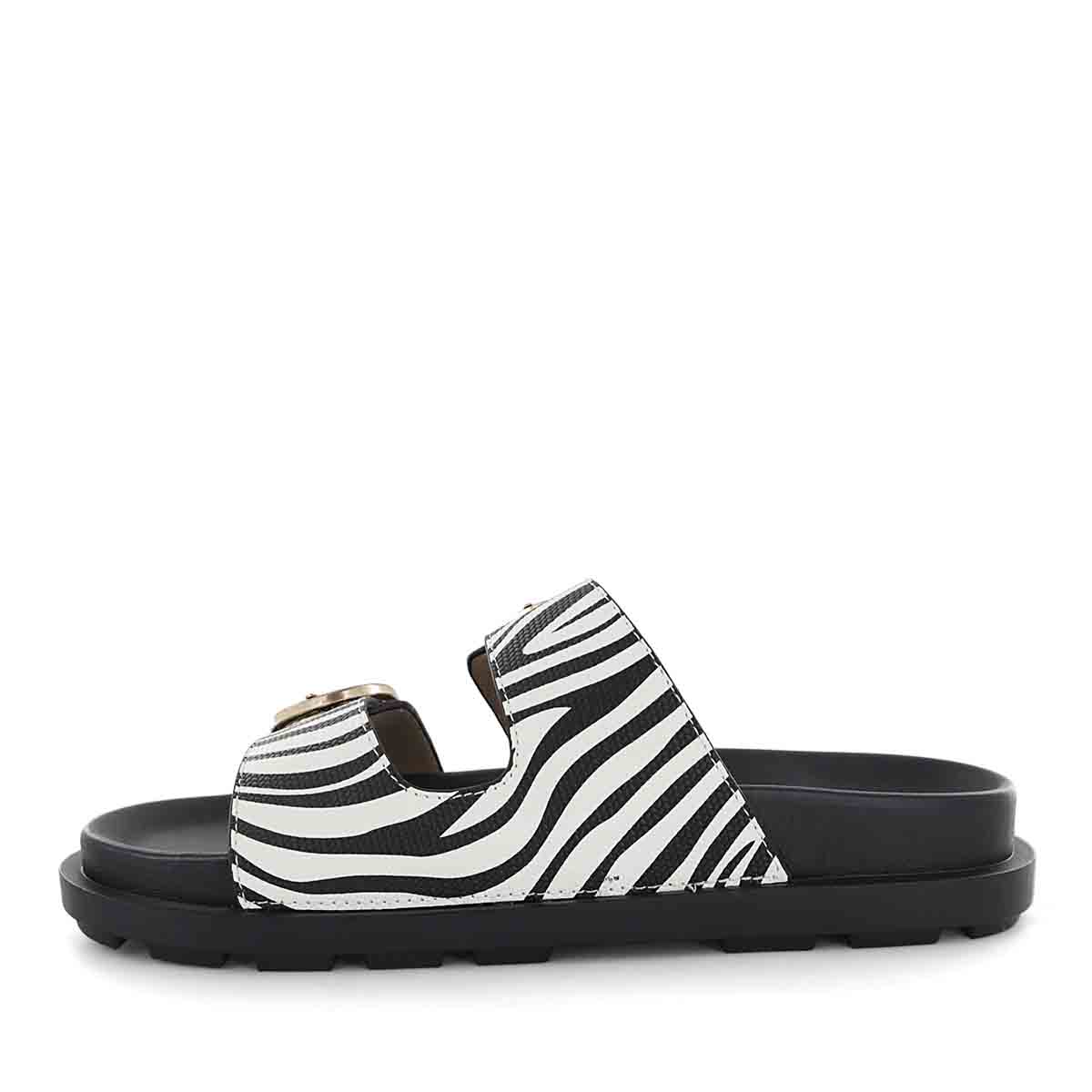 SANDALIAS FLATS MUJER MEI02 ANIMAL PRINT - 4