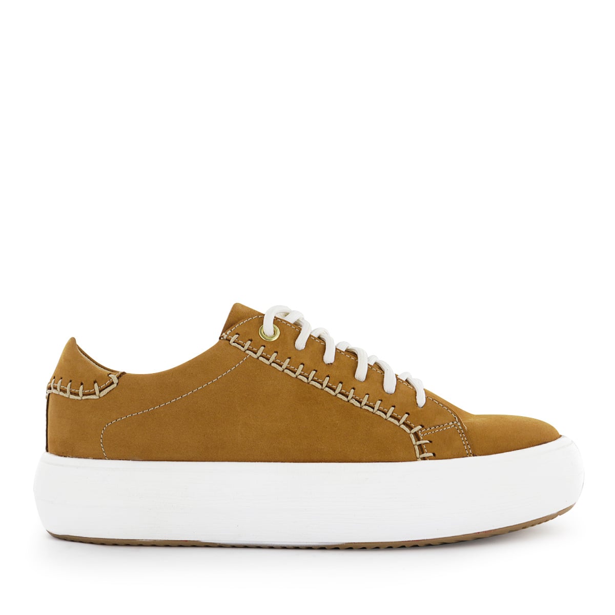 ZAPATILLAS CUERO MUJER ALEKSA05 MOSTAZA - 2